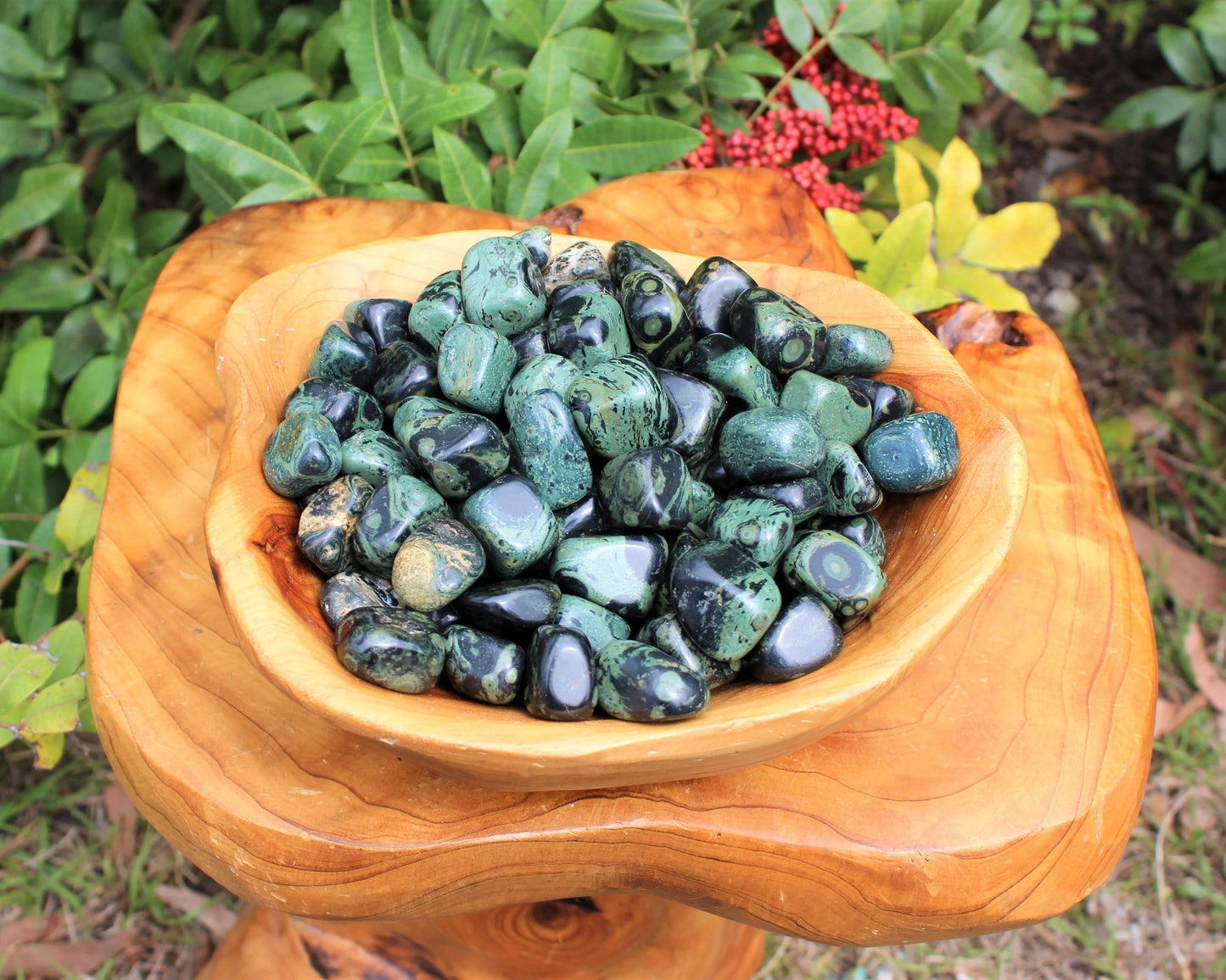 Kambaba Jasper Tumbled Stones