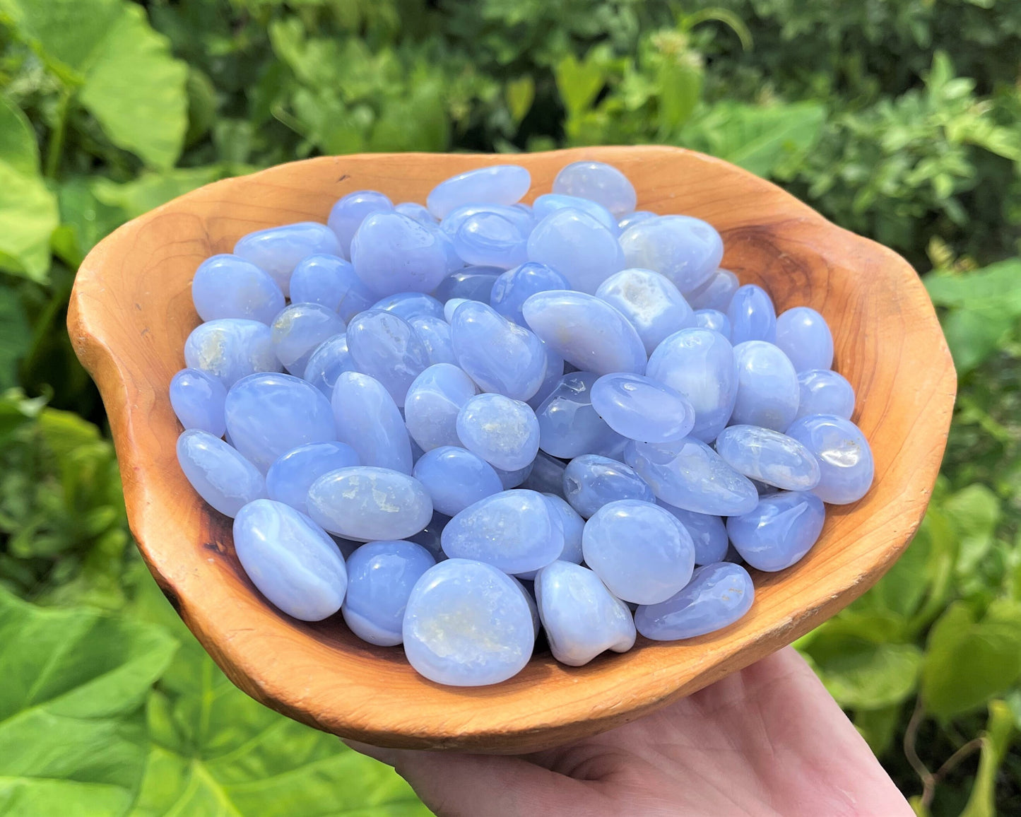 Lace Agate Tumbled Stones