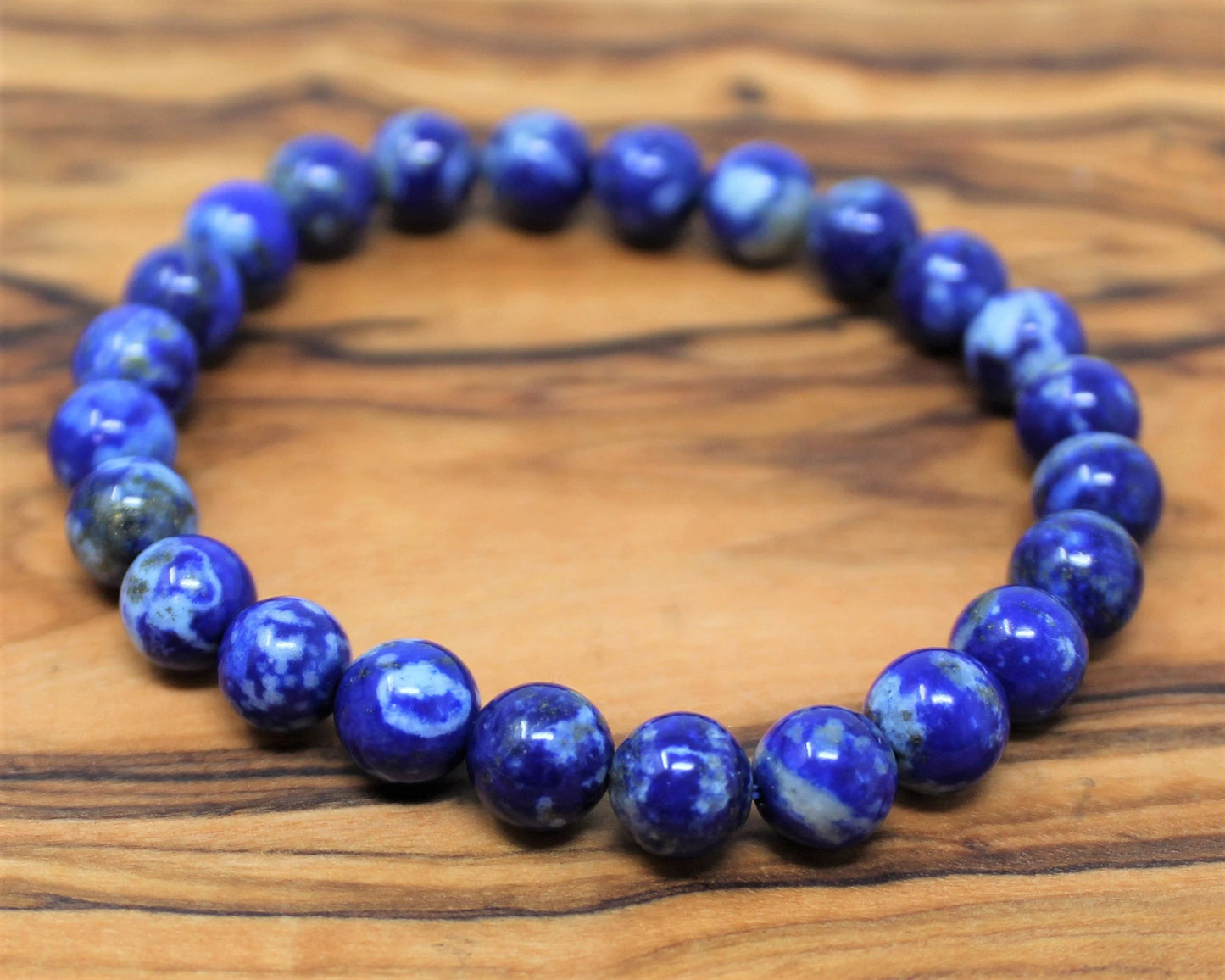 Lapis Bead Bracelet