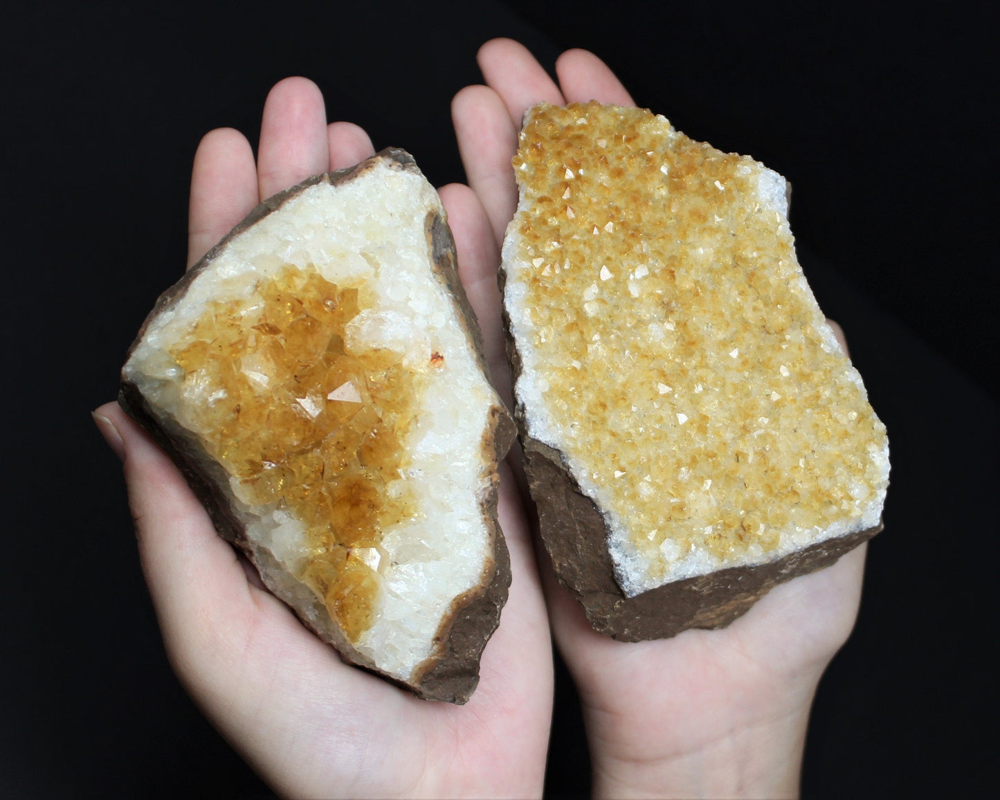 Large Citrine Cluster Citrine Crystals