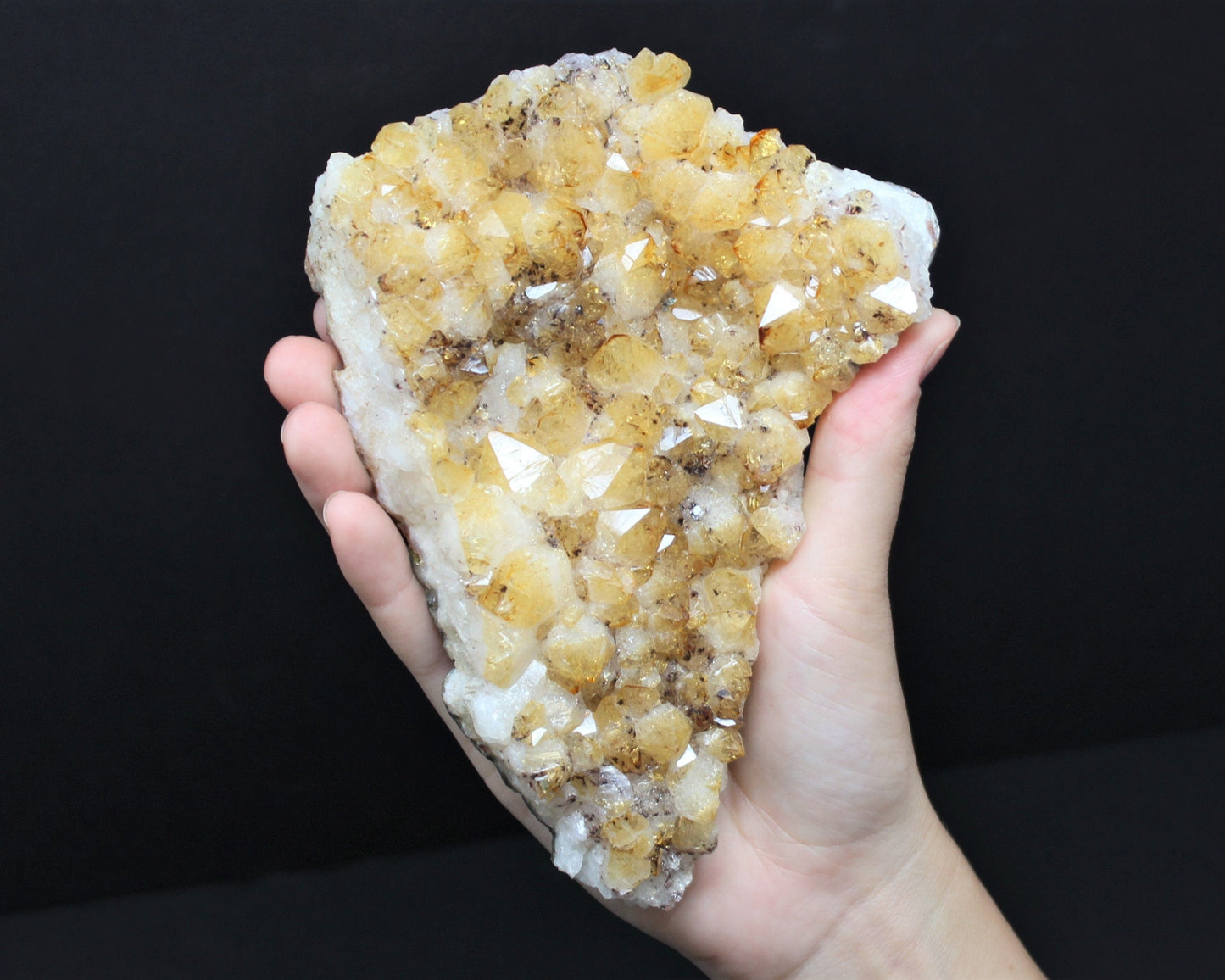 Large Citrine Cluster Citrine Crystals