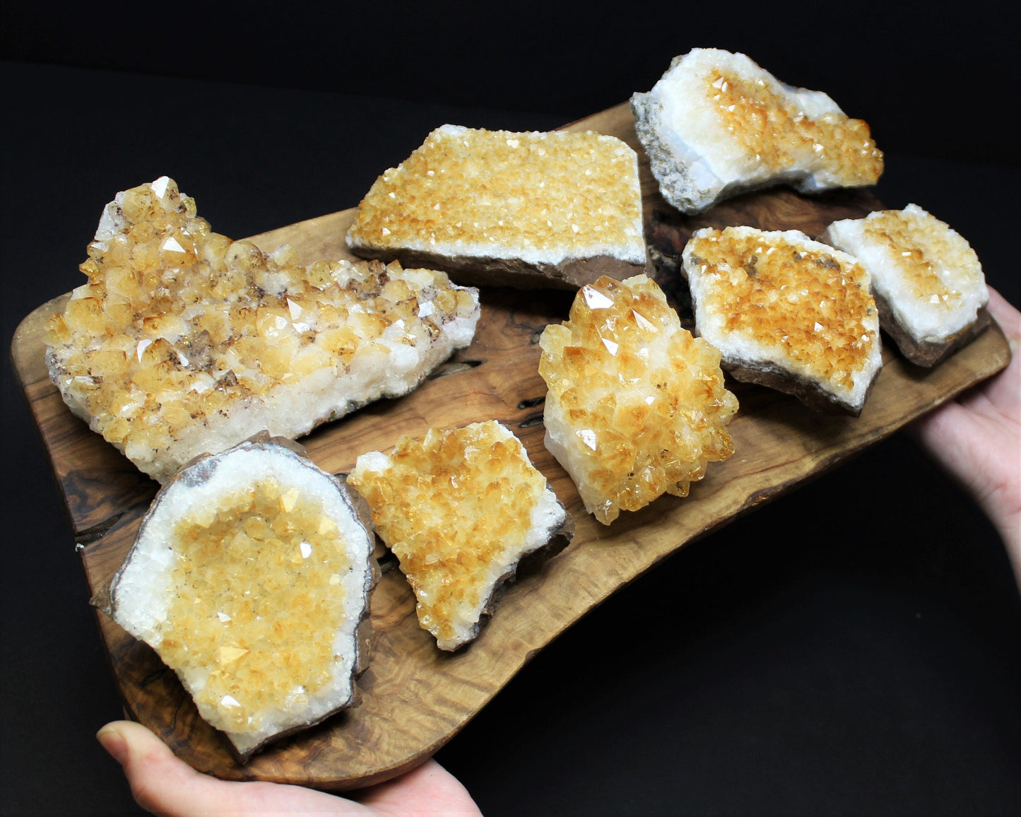 Large Citrine Cluster Citrine Crystals