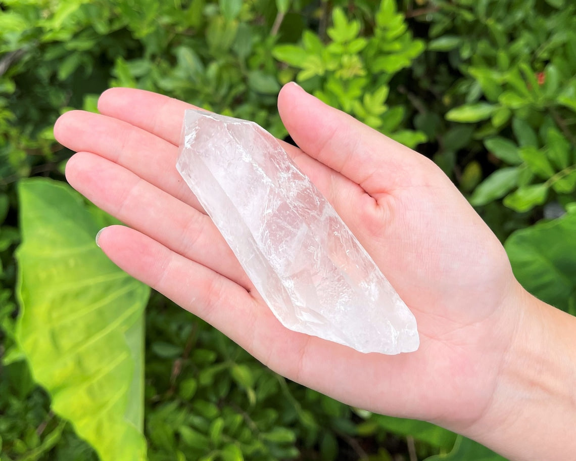 Large Clear Quartz Crystal Points