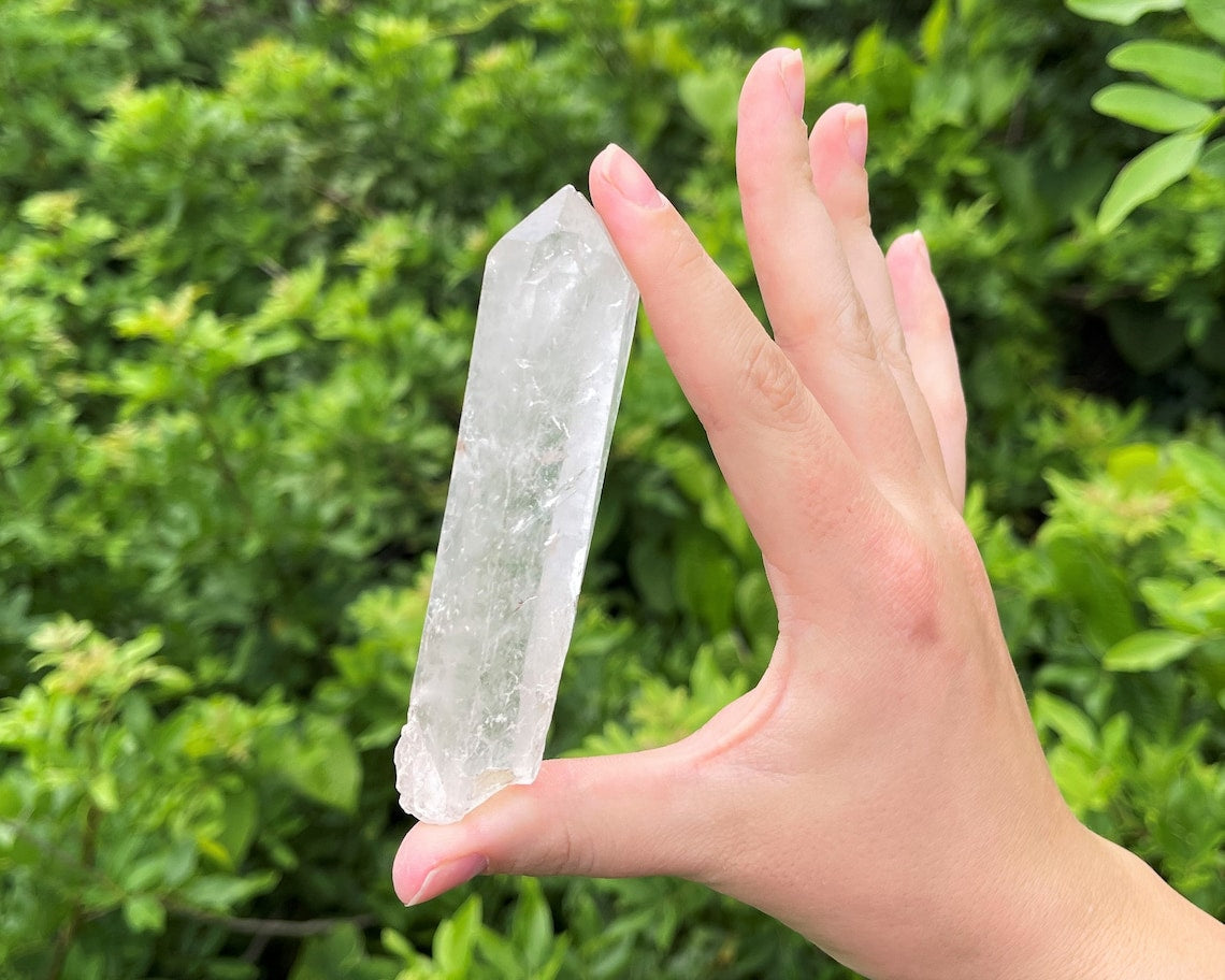 Large Clear Quartz Crystal Points