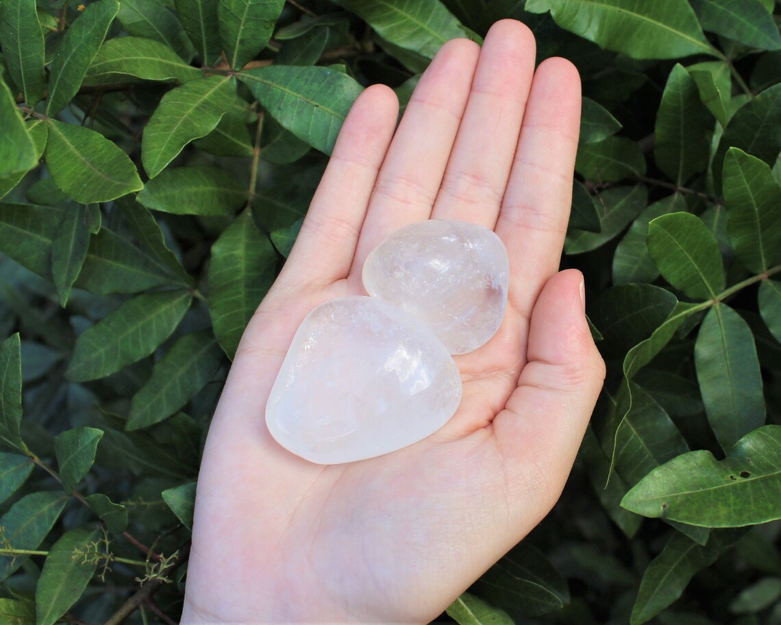 Large Clear Quartz Tumbled Stones