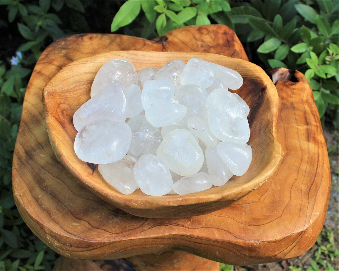 Large Clear Quartz Tumbled Stones