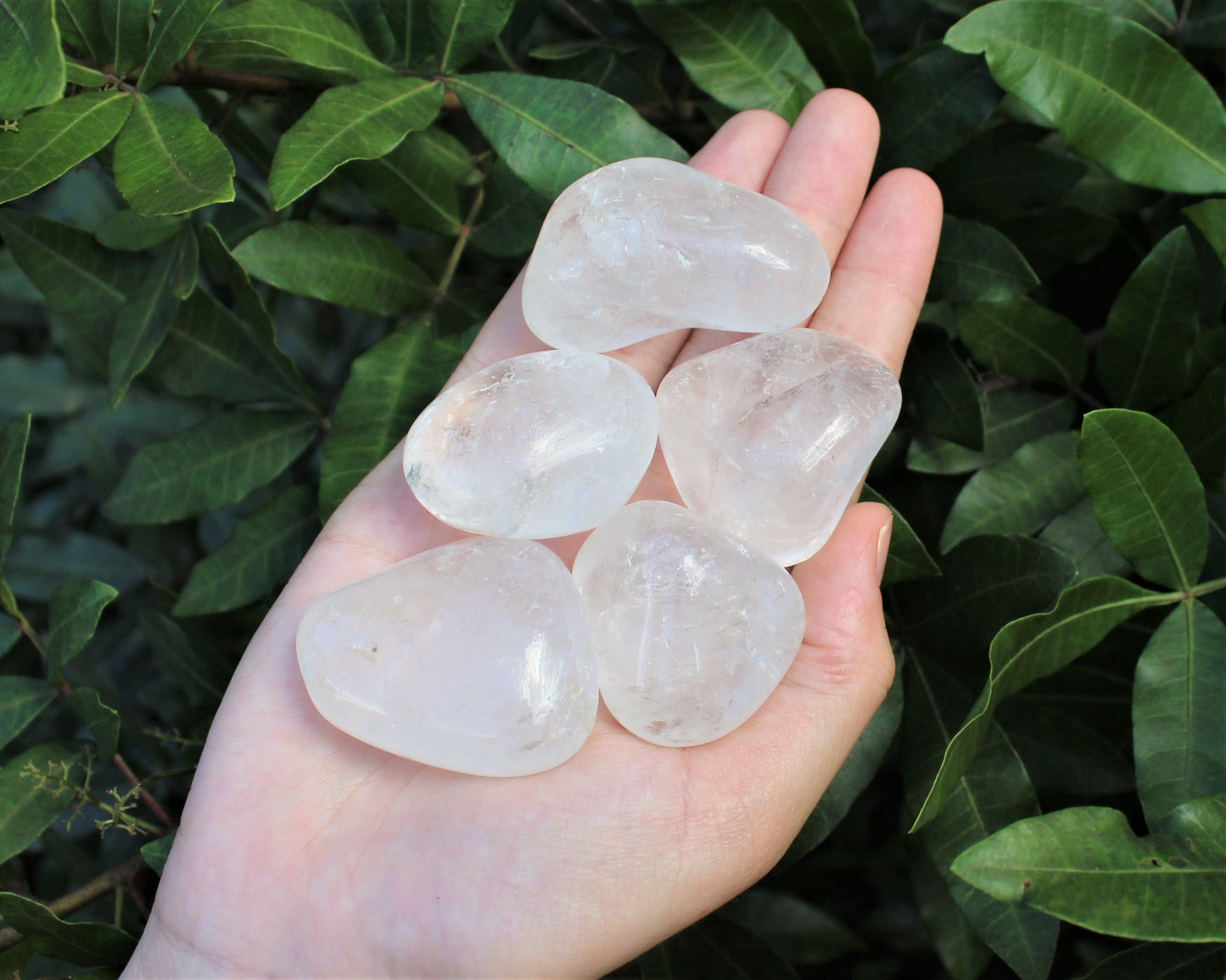 Large Clear Quartz Tumbled Stones