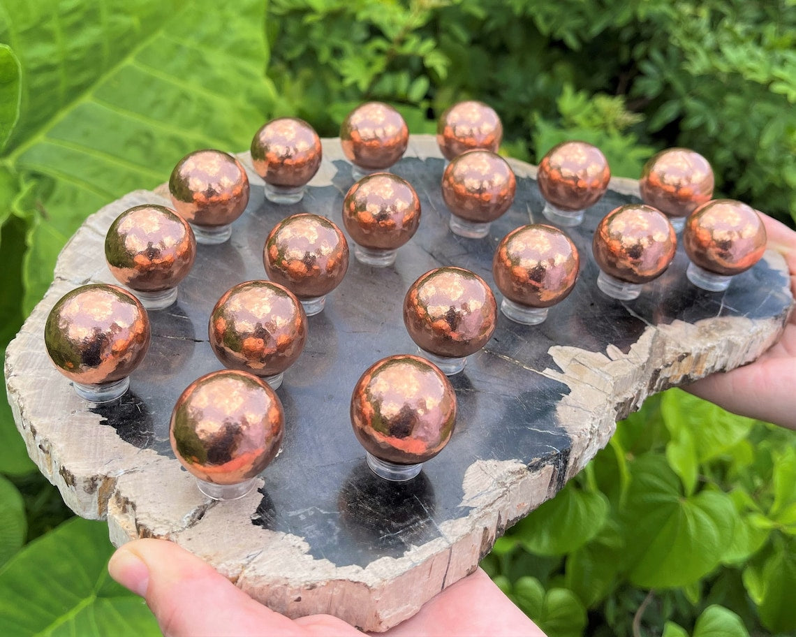 Large Copper Spheres