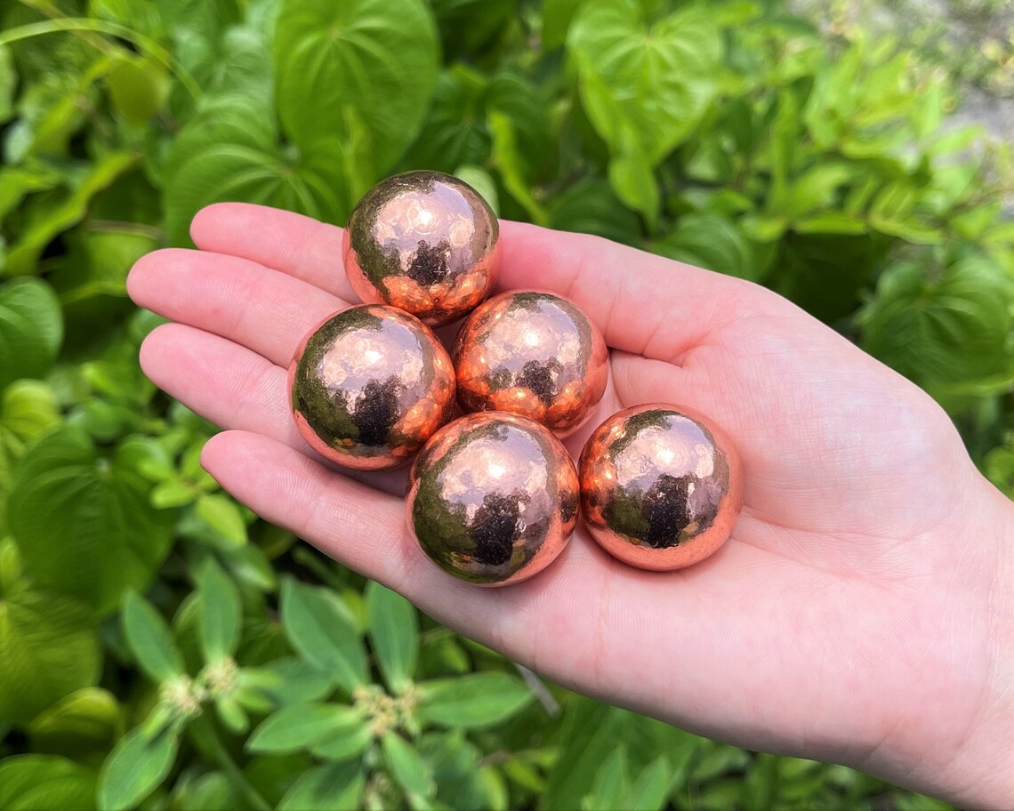 Large Copper Spheres
