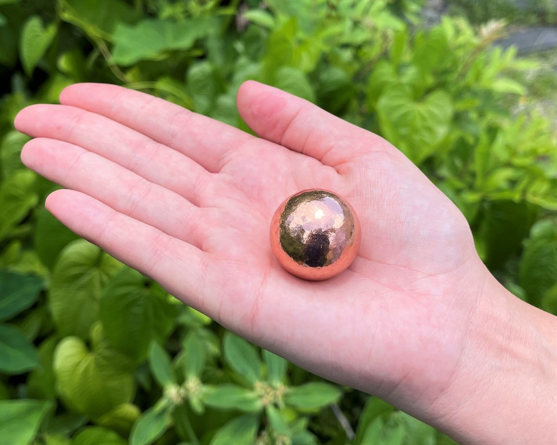 Large Copper Spheres