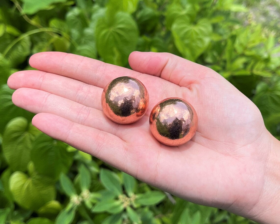 Large Copper Spheres