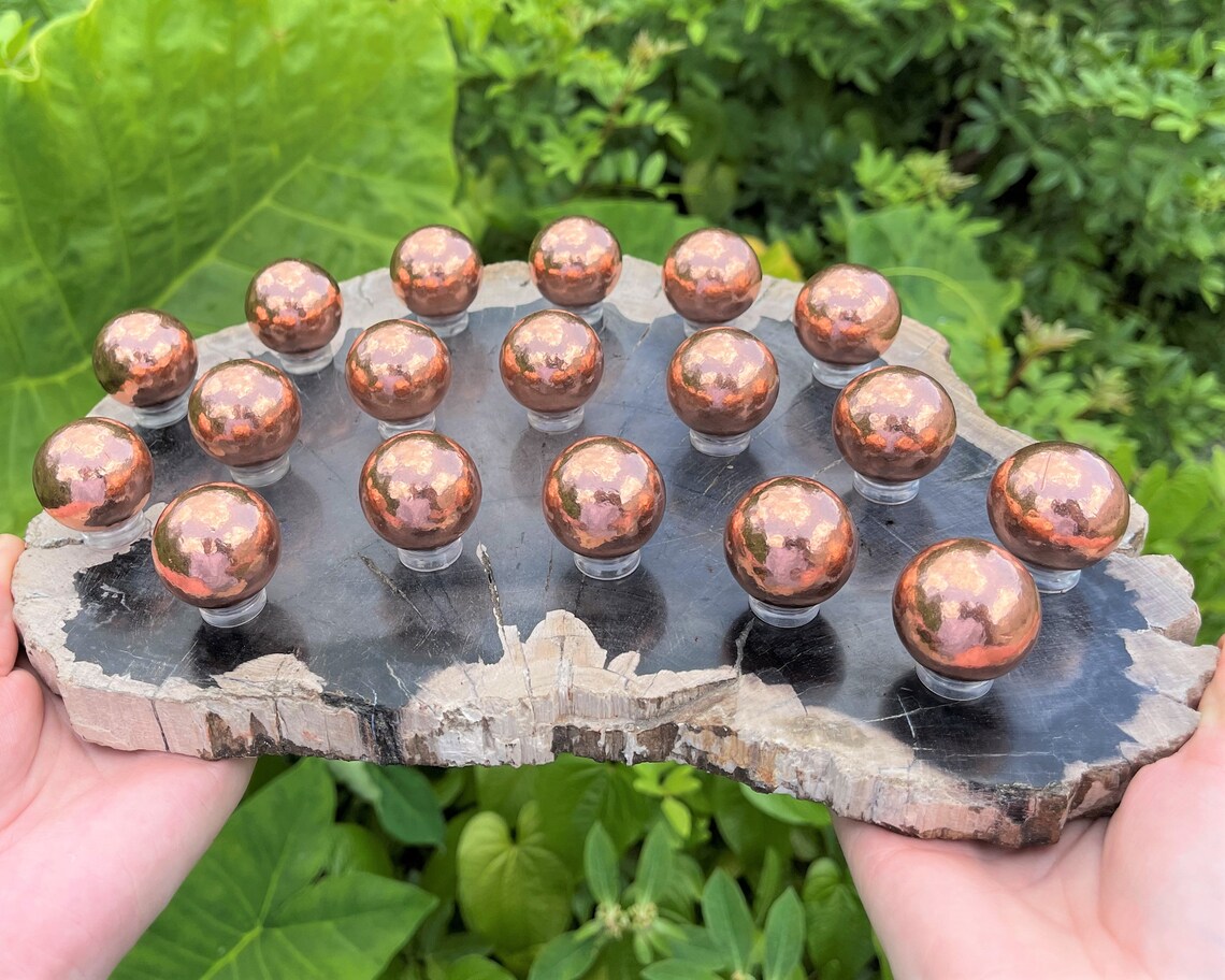 Large Copper Spheres