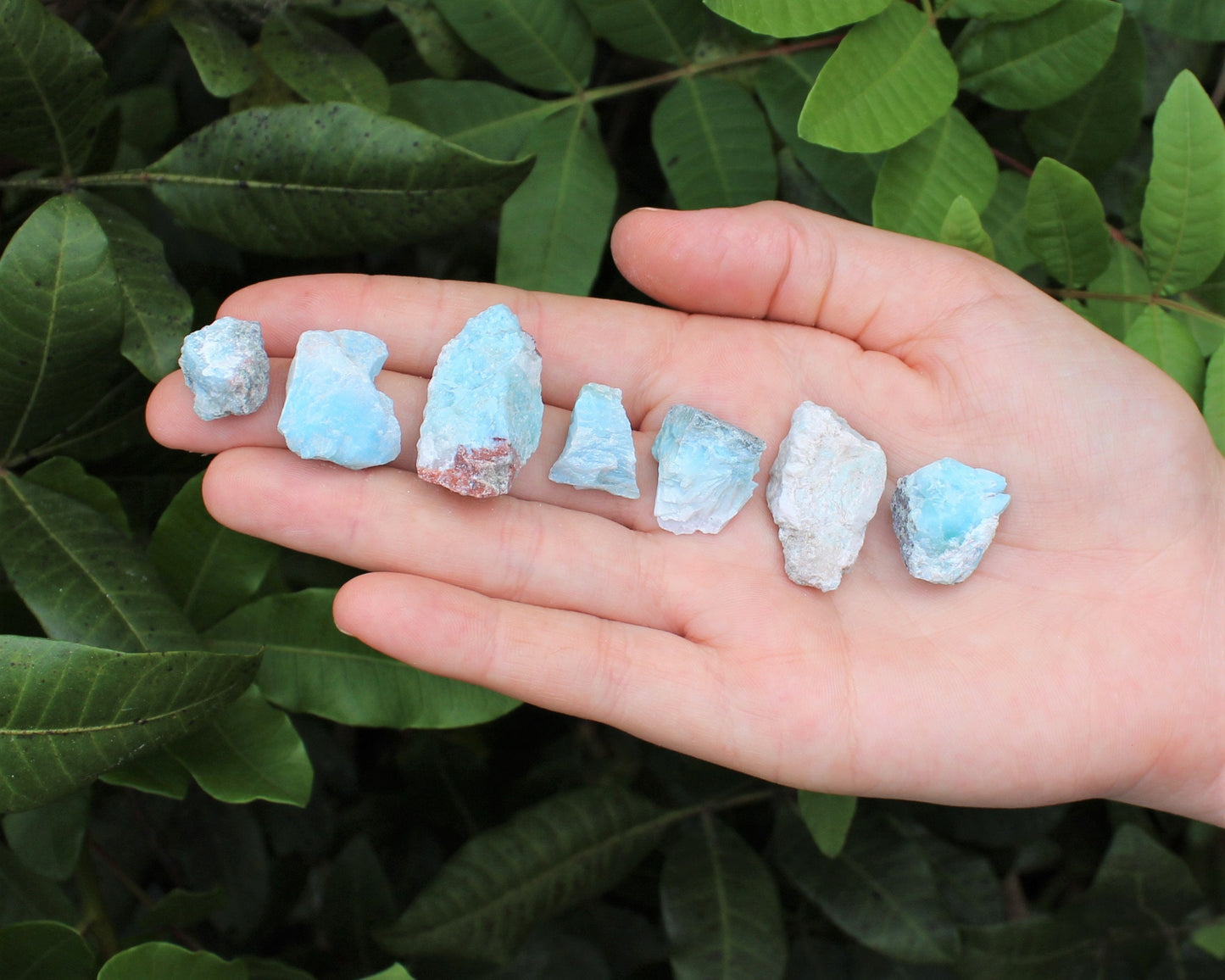 Larimar Rough Natural Chips