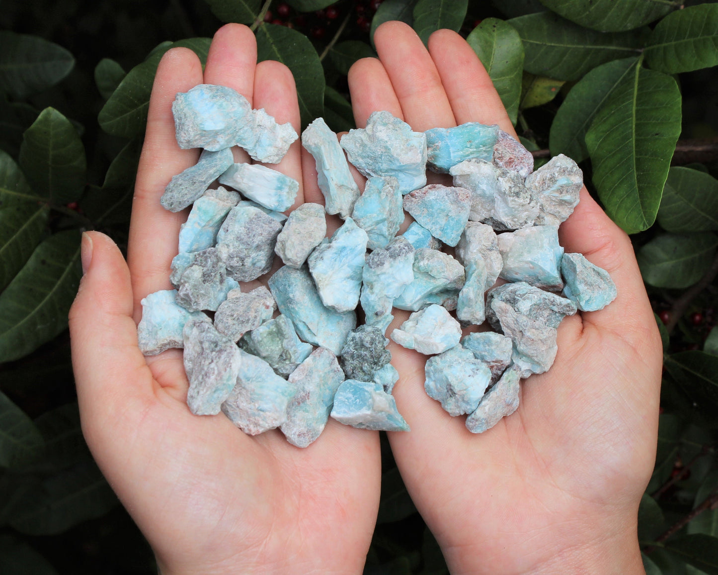 Larimar Rough Natural Chips