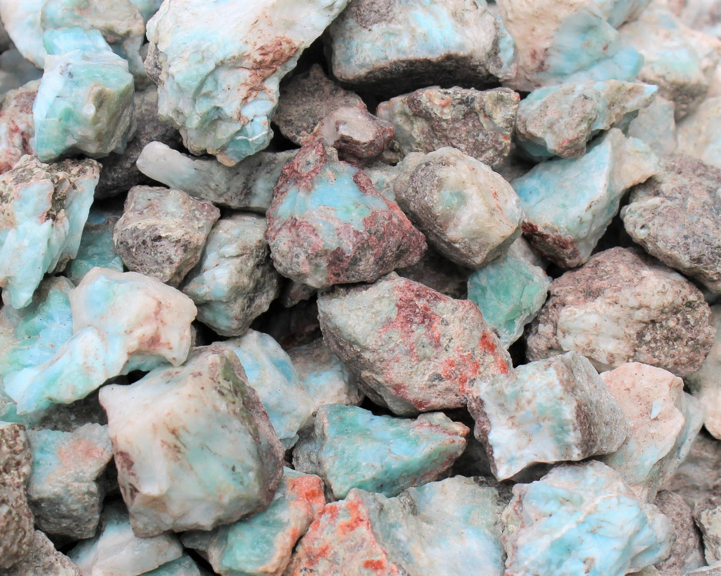Larimar Rough Natural Stones