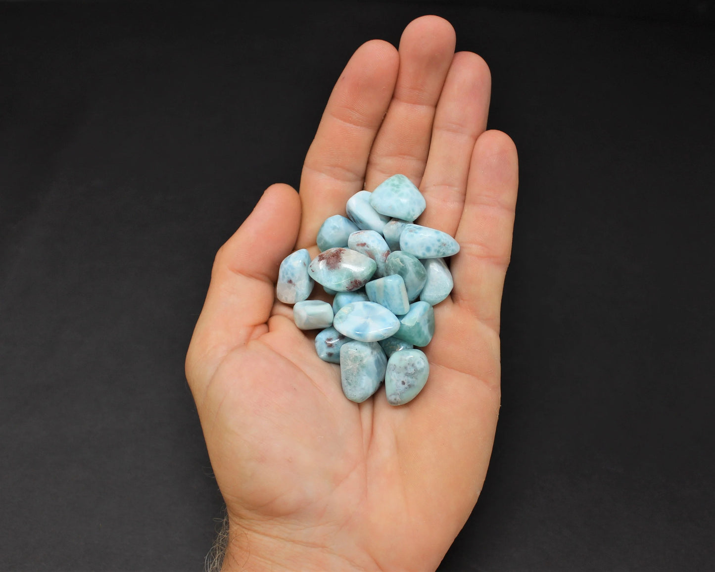 Larimar Tumbled Stones