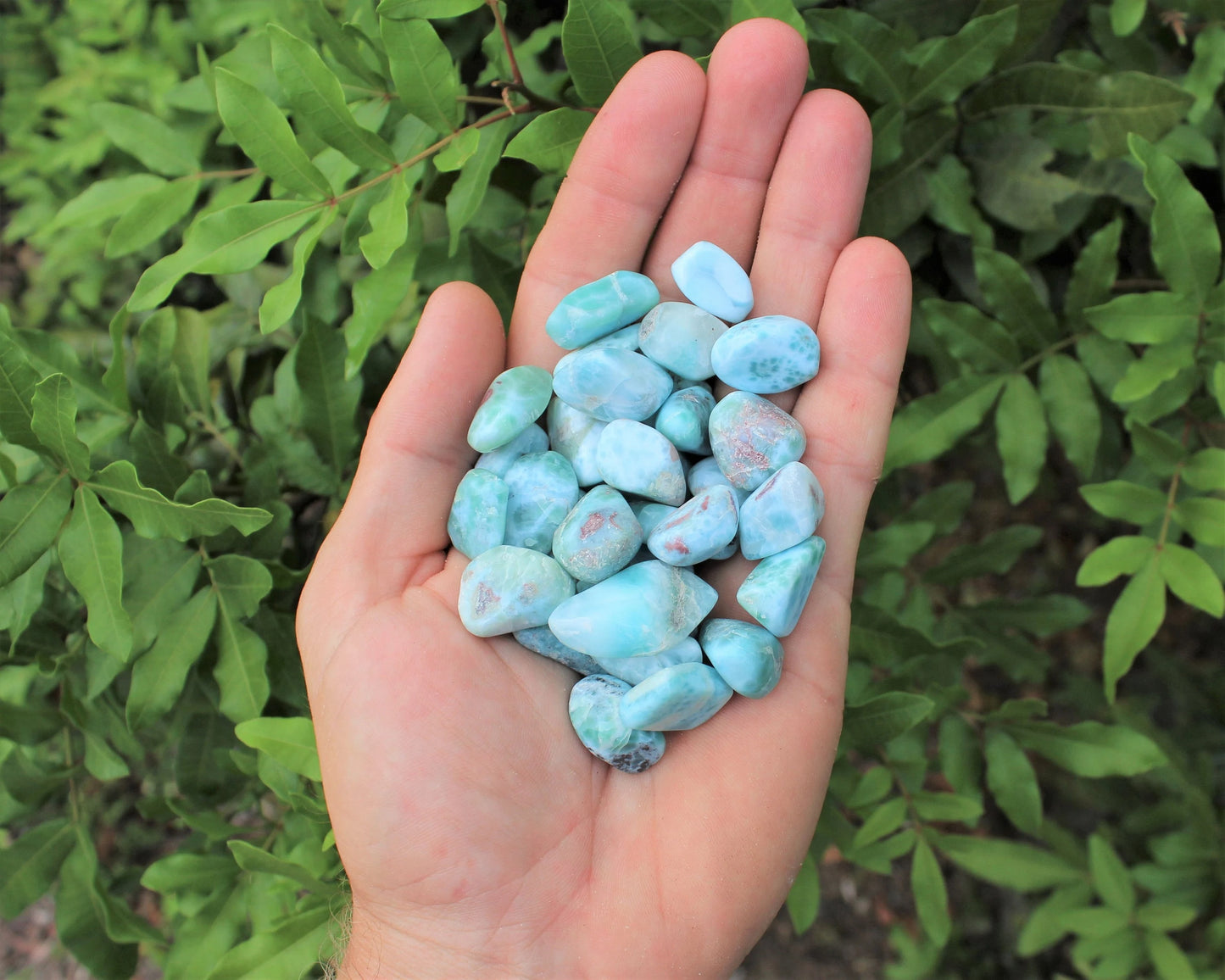 Larimar Tumbled Stones
