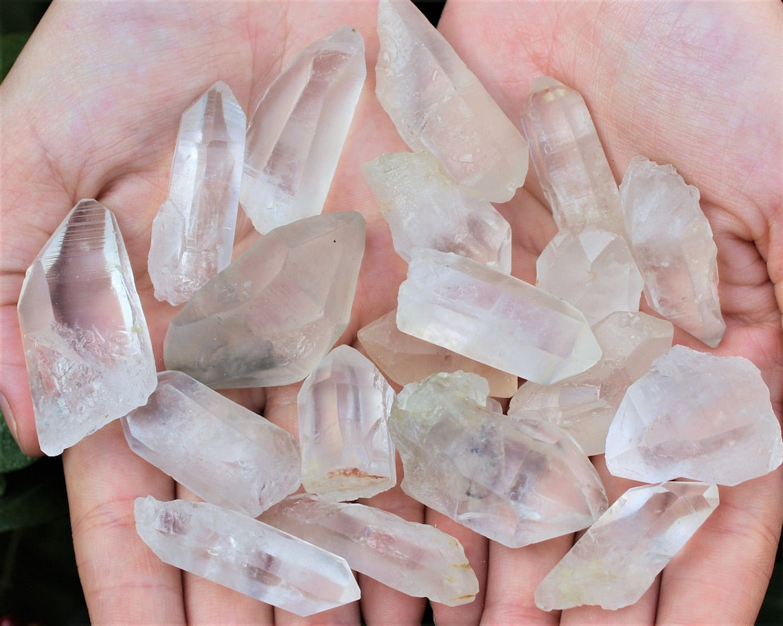 Lemurian Seed Quartz Natural Crystal Points