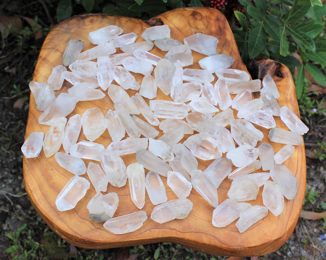 Lemurian Seed Quartz Natural Crystal Points
