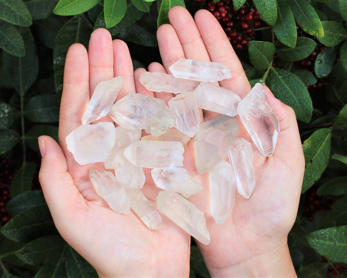 Lemurian Seed Quartz Natural Crystal Points