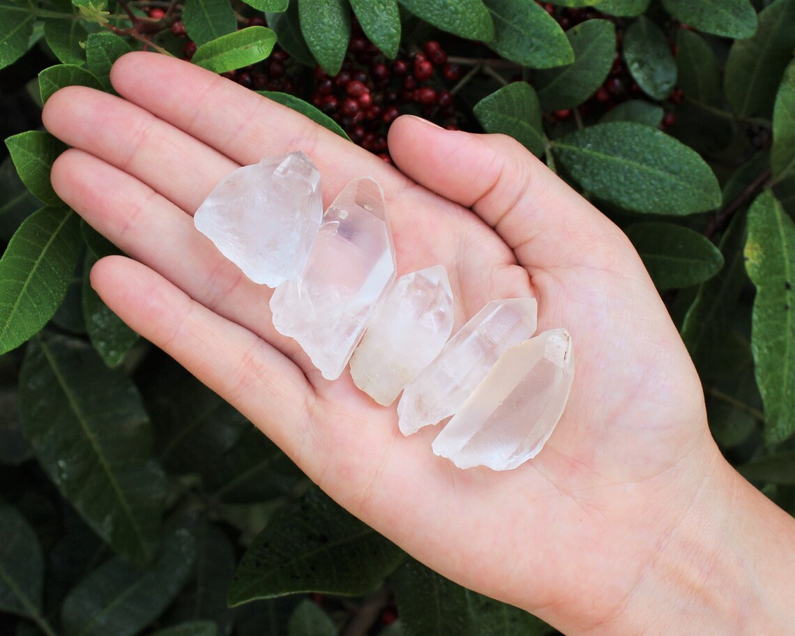 Lemurian Seed Quartz Natural Crystal Points