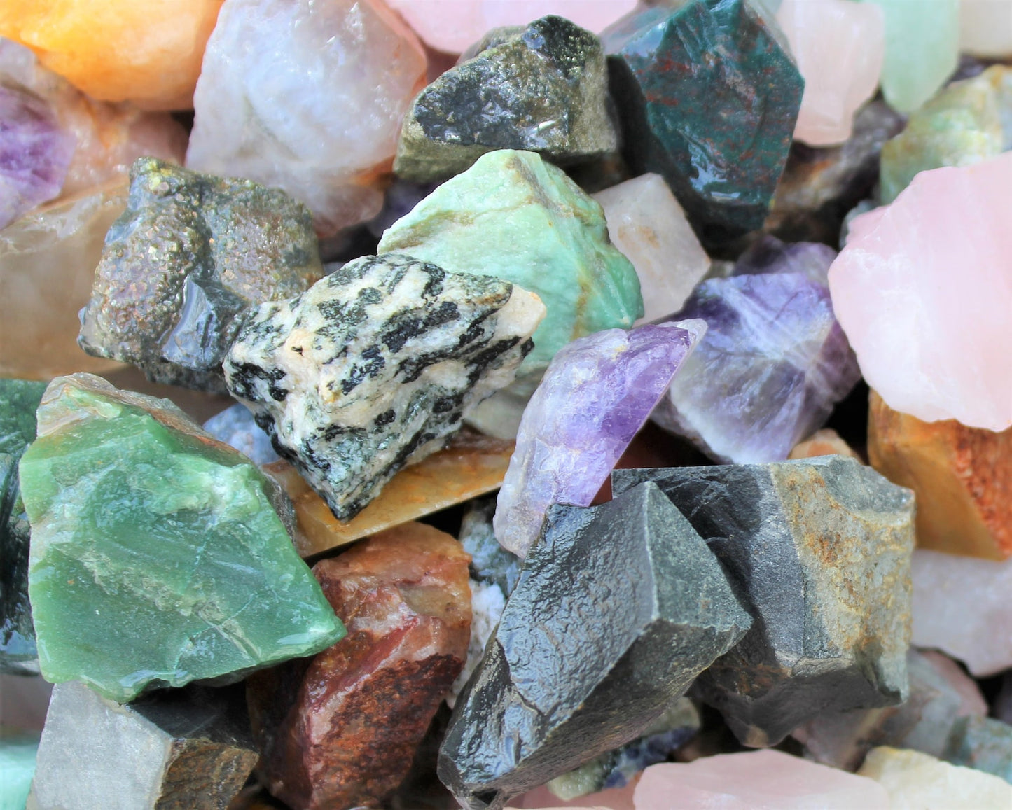 Lot Rough Natural Gemstones