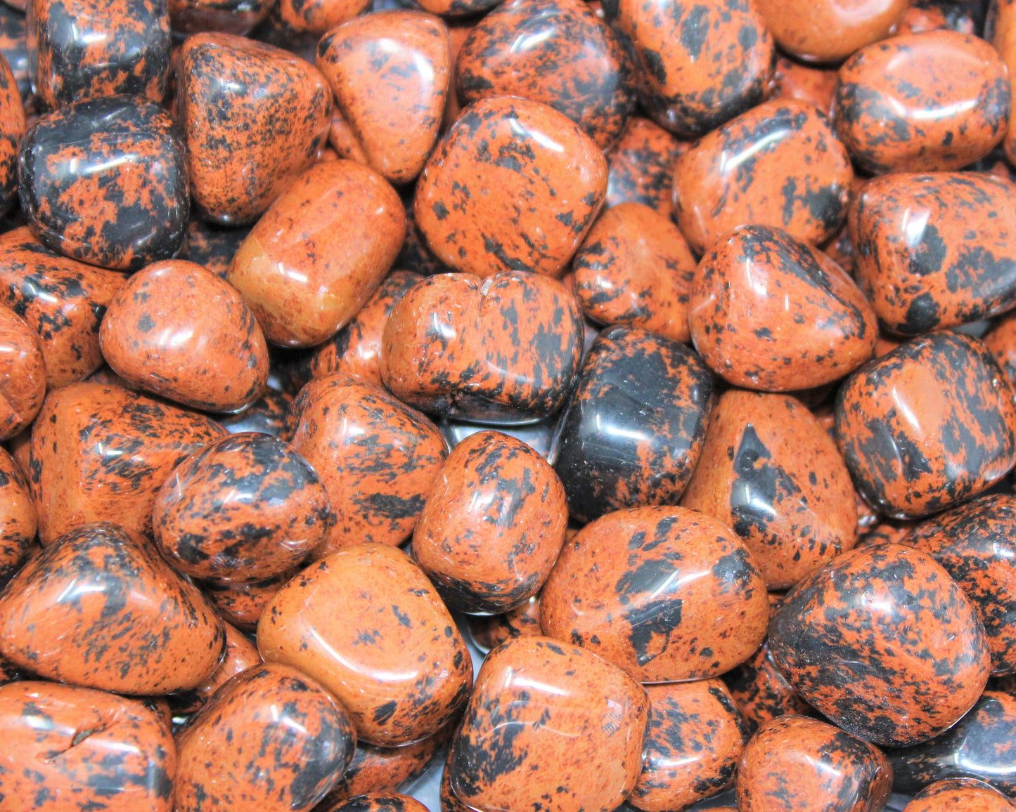 Mahogany Obsidian Tumbled Stones
