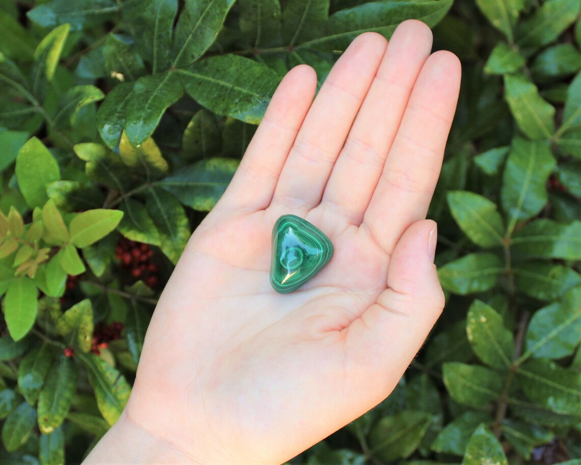 Malachite Tumbled Stones
