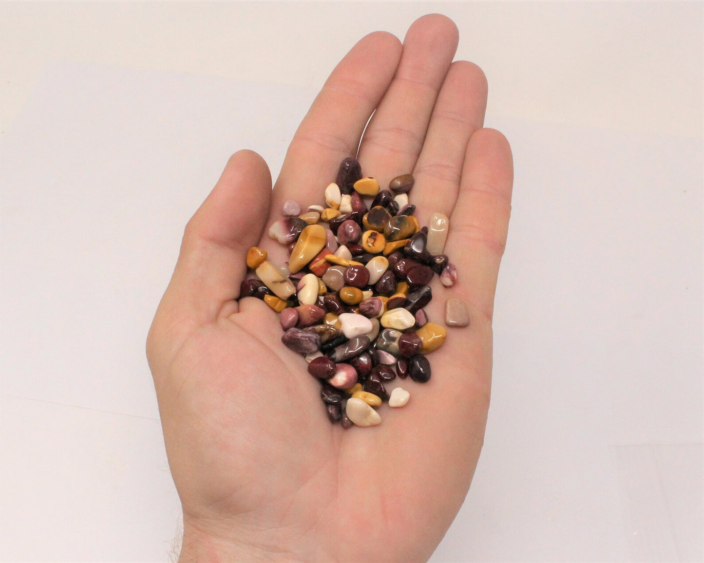 Mookaite Semi Tumbled Gemstone Mini Chips