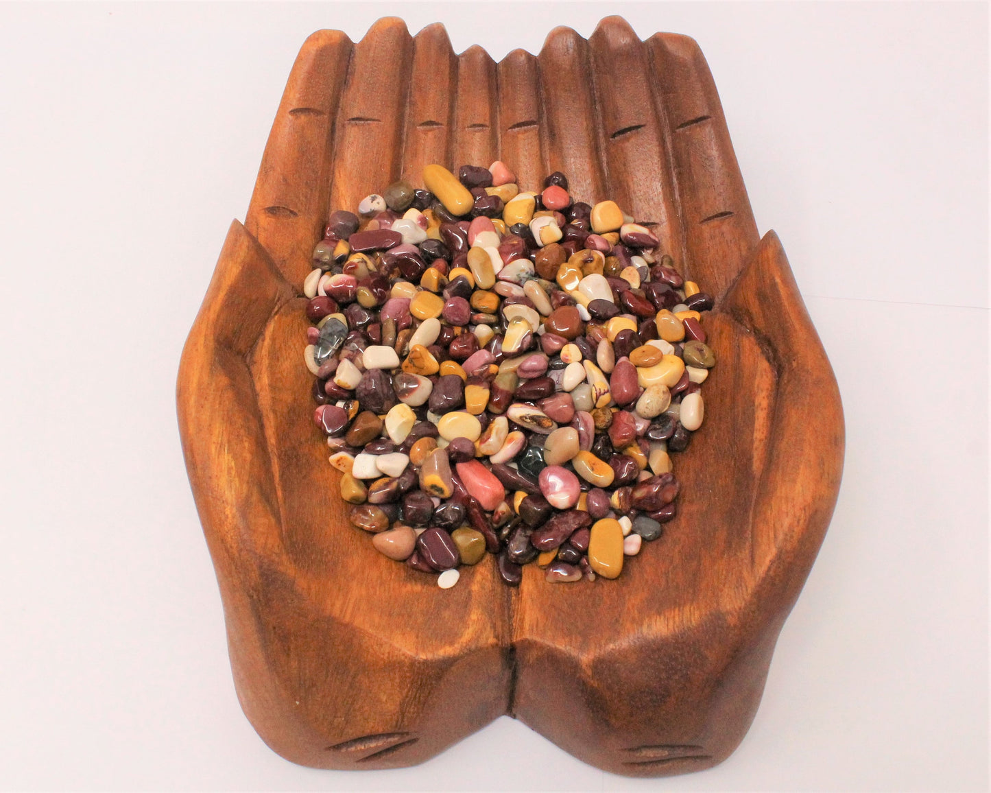 Mookaite Semi Tumbled Gemstone Mini Chips