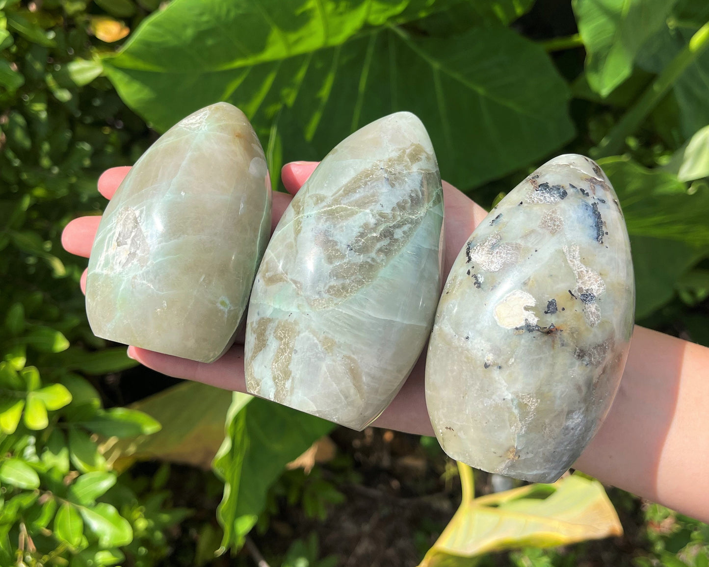 Moonstone Freeform Garnierite