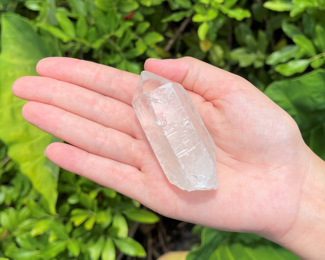 Natural Clear Crystal Points