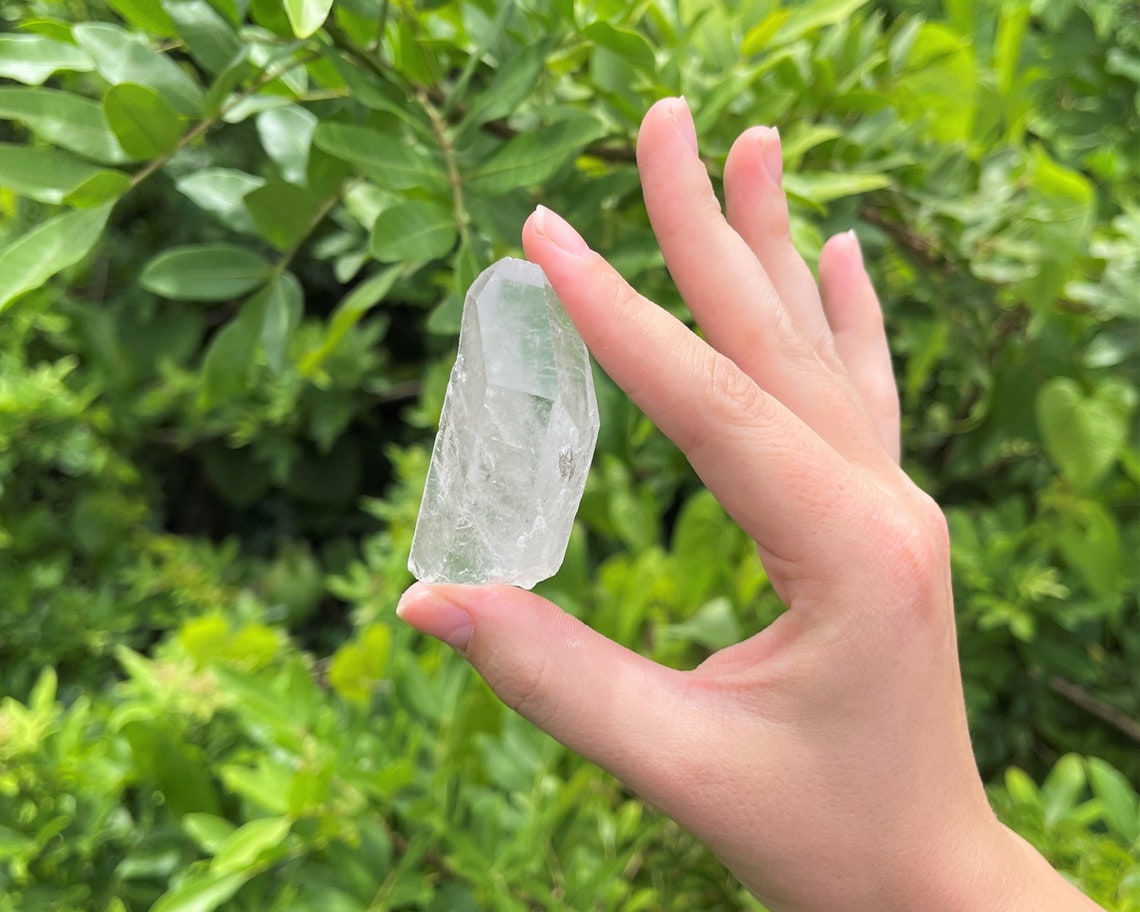 Natural Clear Crystal Points