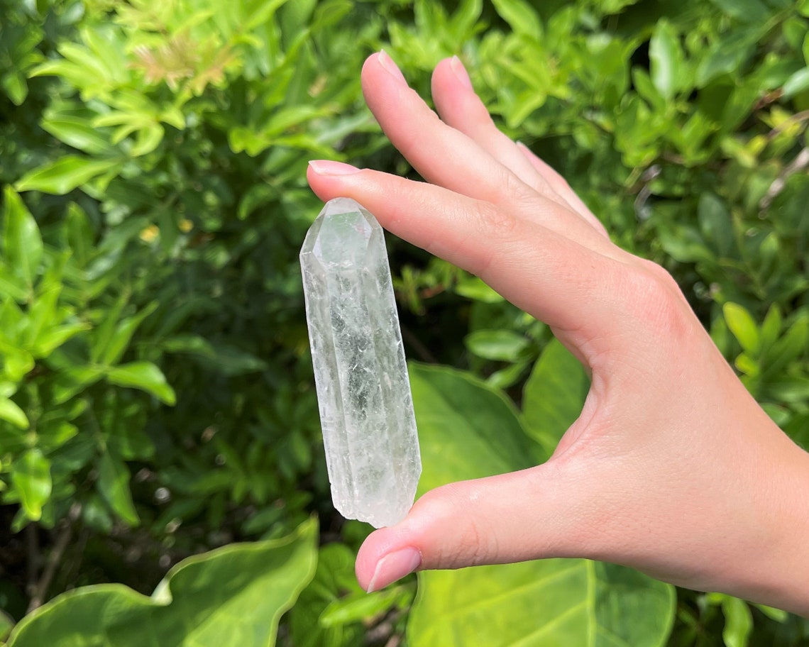 Natural Clear Crystal Points