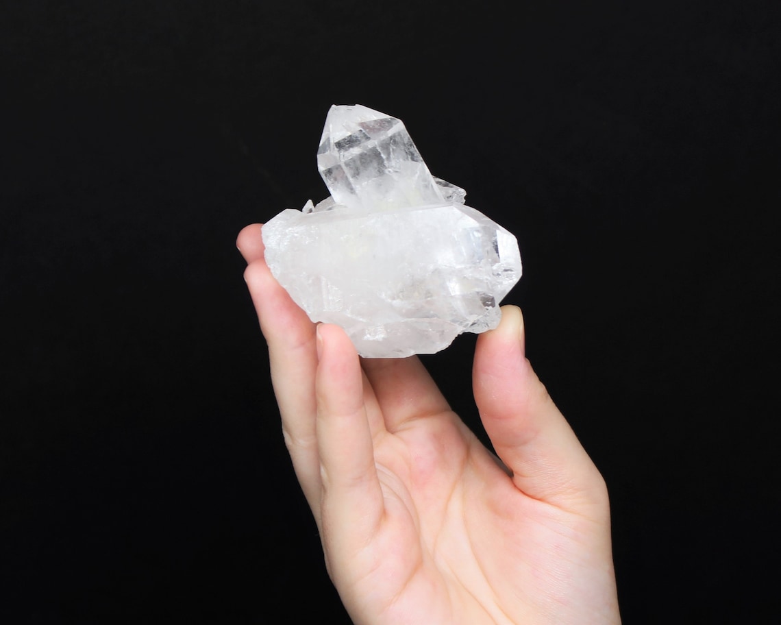 Natural Clear Quartz Crystal Clusters