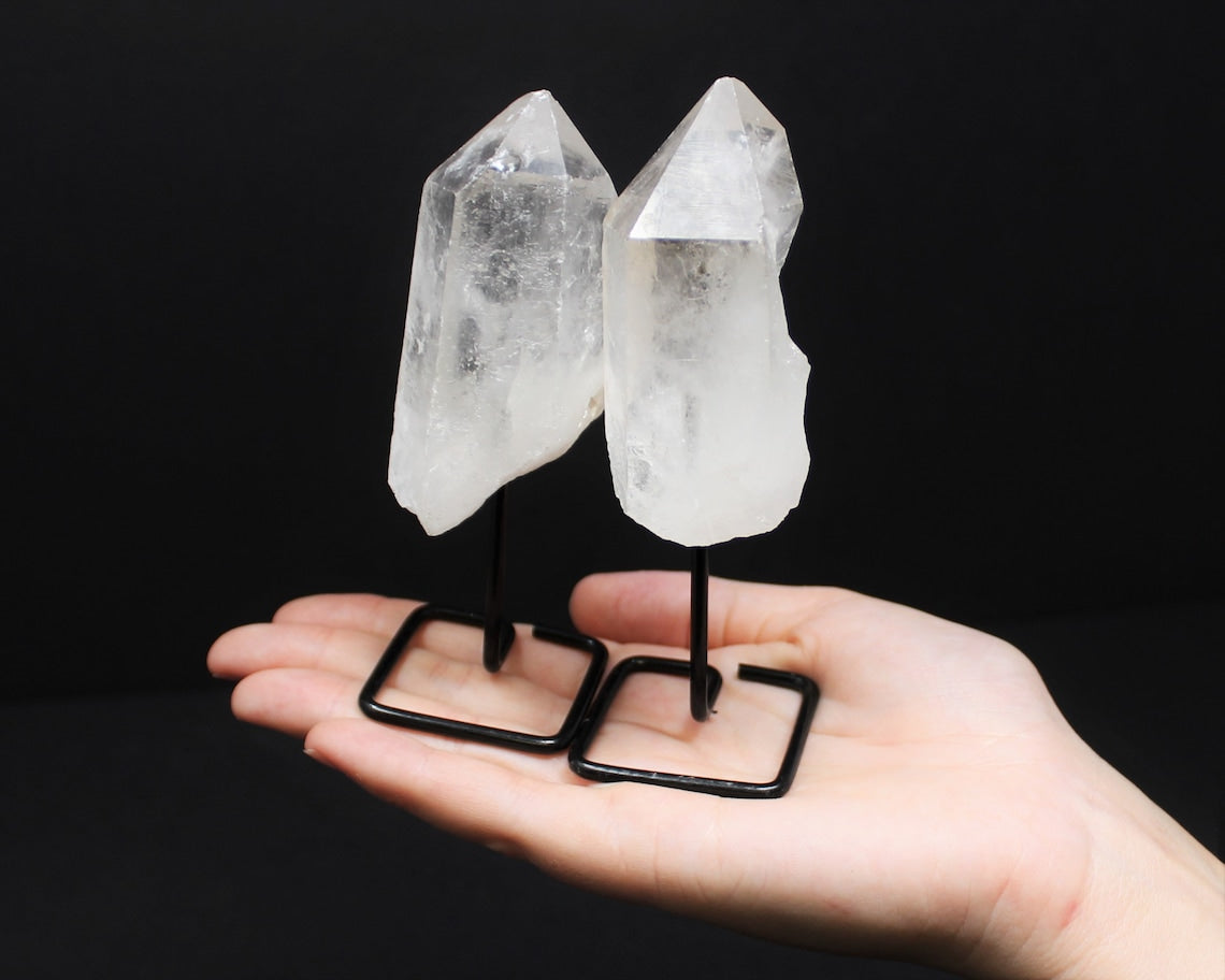 Natural Quartz Point Mini Pin