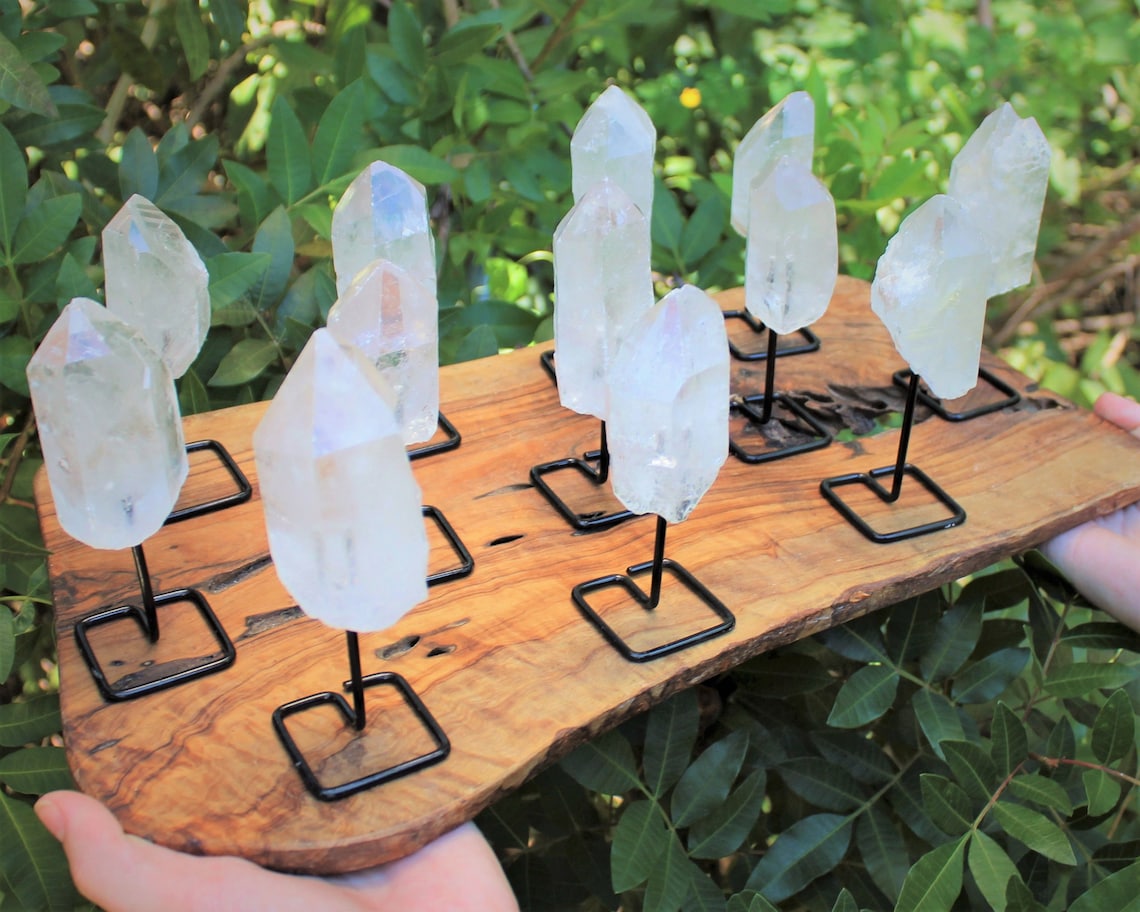 Natural Quartz Point Mini Pin