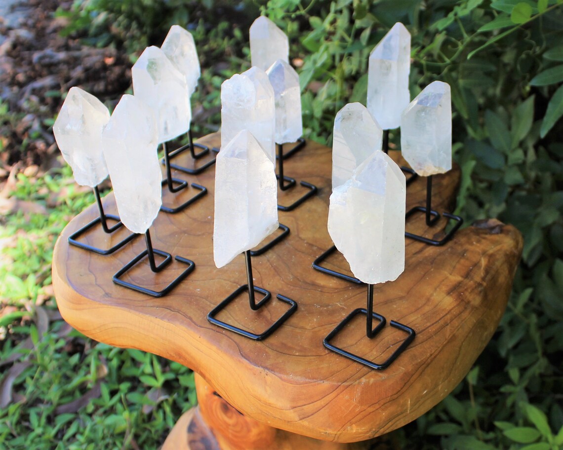 Natural Quartz Point Mini Pin