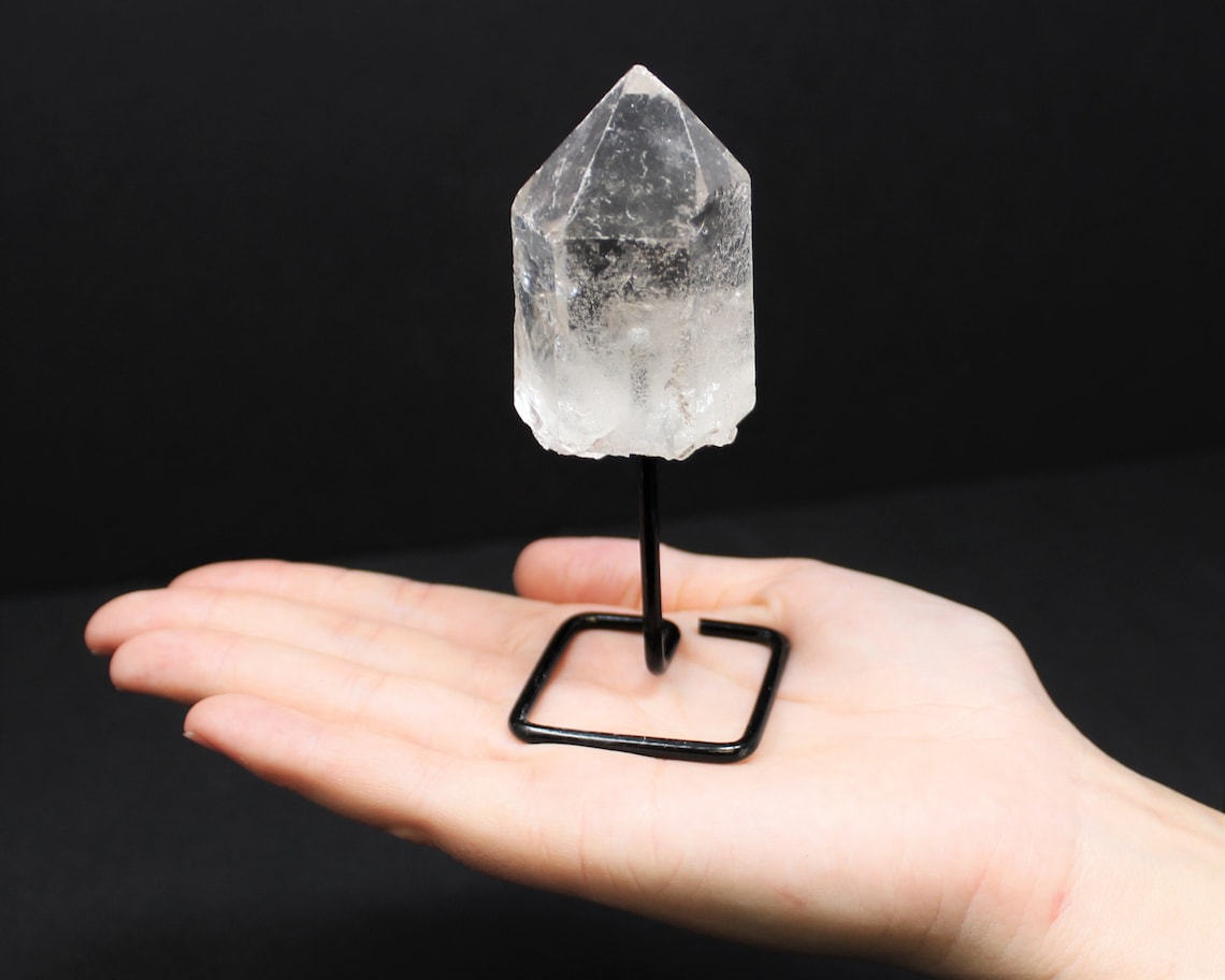 Natural Quartz Point Mini Pin