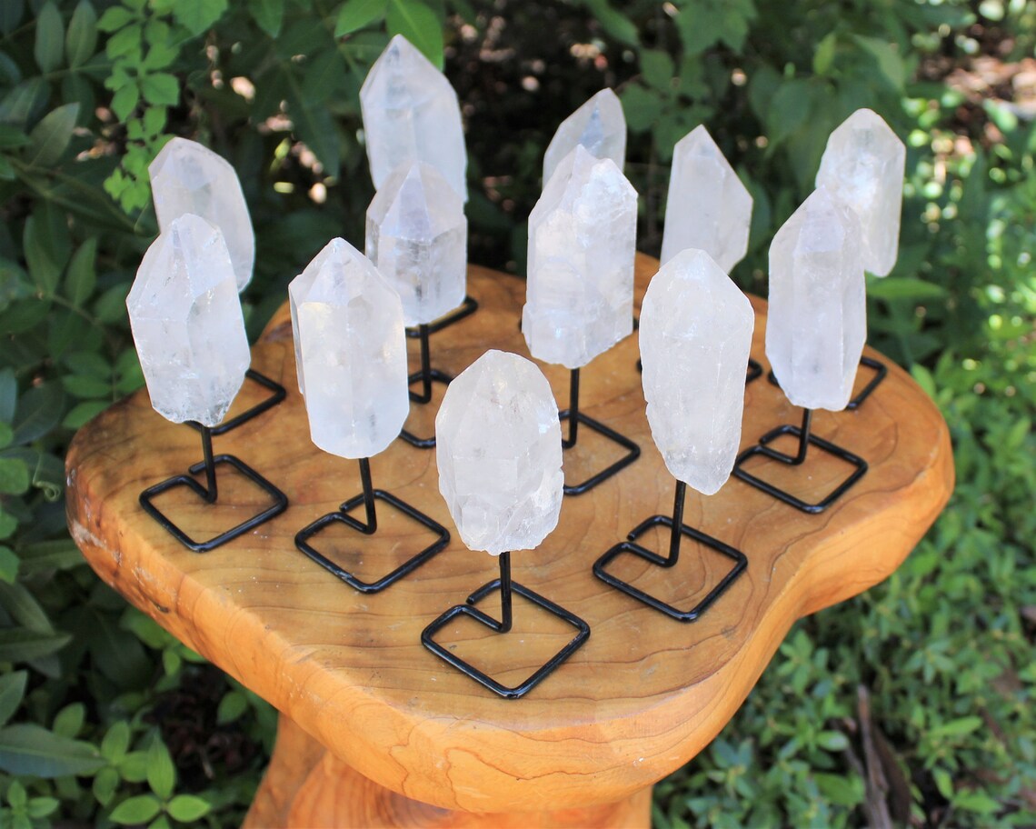 Natural Quartz Point Mini Pin