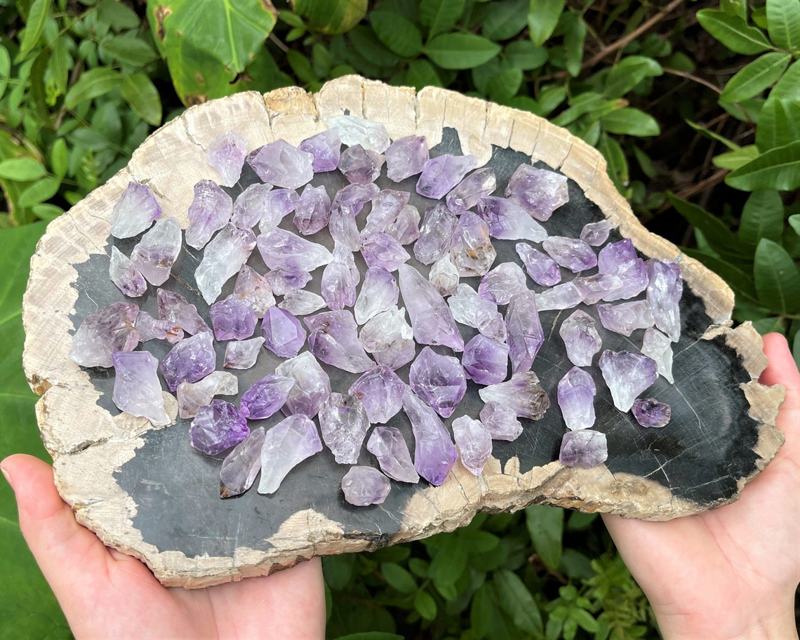 Natural Raw Amethyst Points