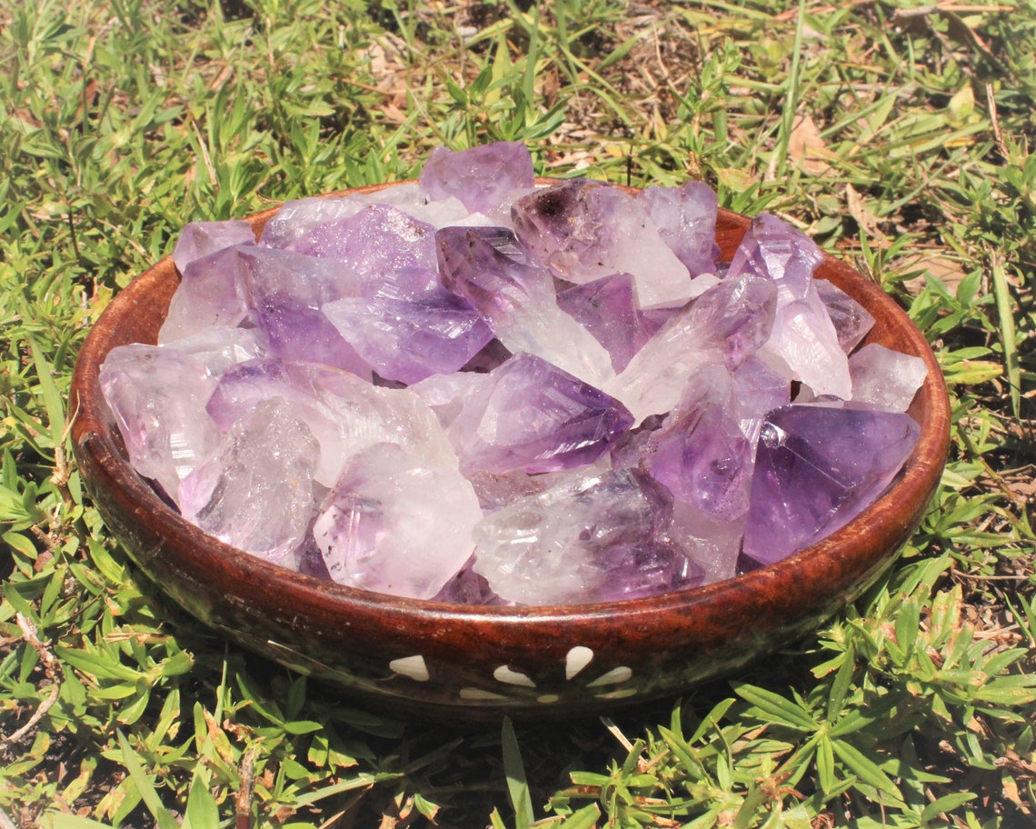 Natural Raw Amethyst Points