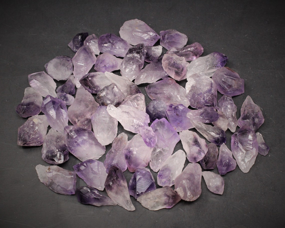 Natural Raw Amethyst Points