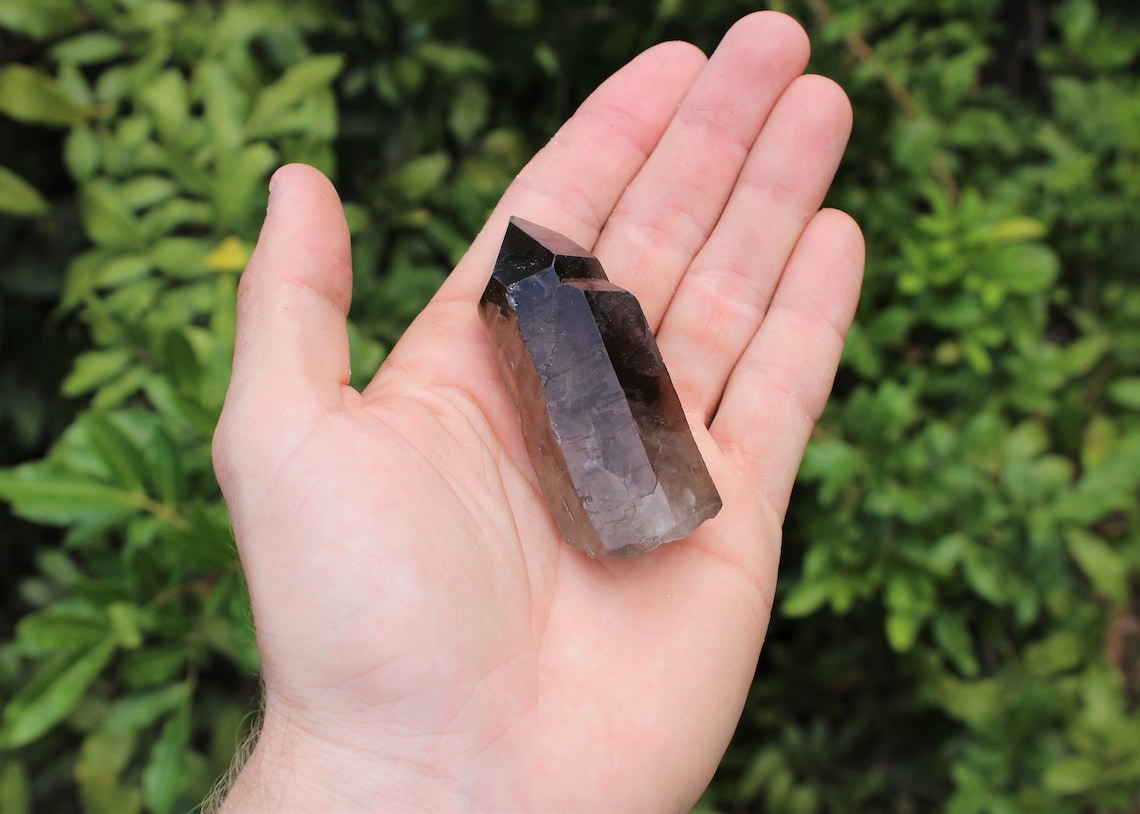 Natural Smoky Quartz Crystal Point