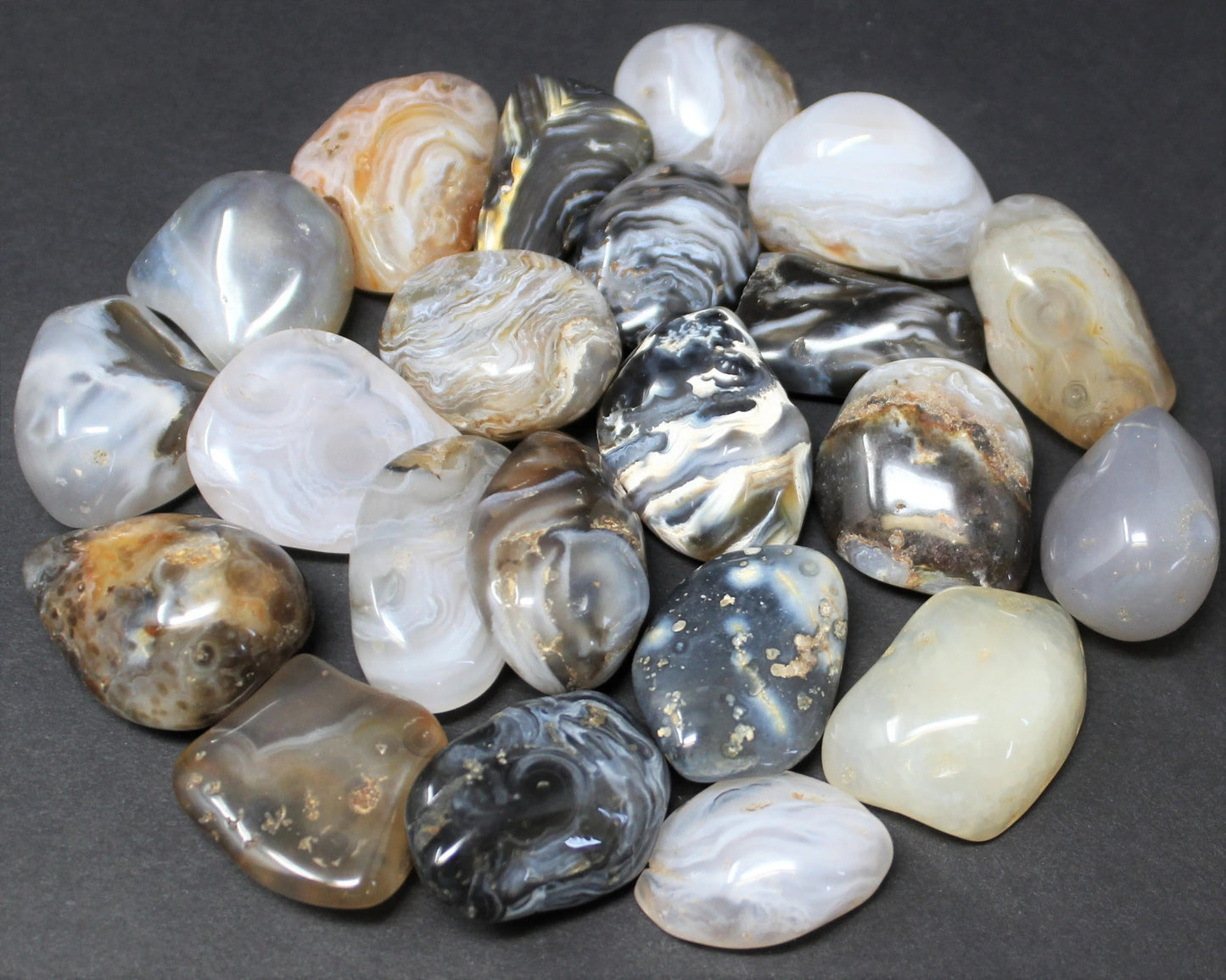 Oco Agate Tumbled Stones