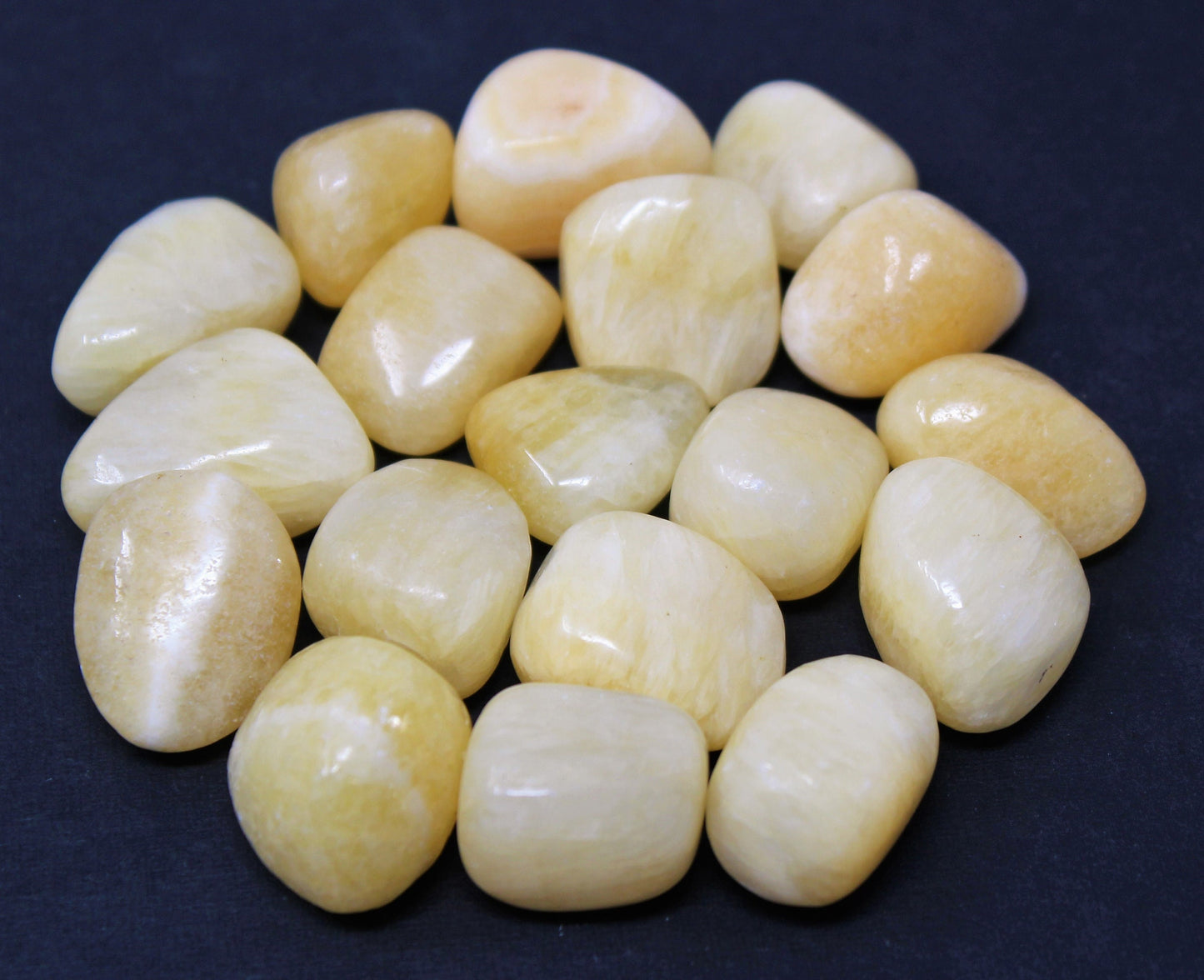 Paprika Calcite Tumbled Stone