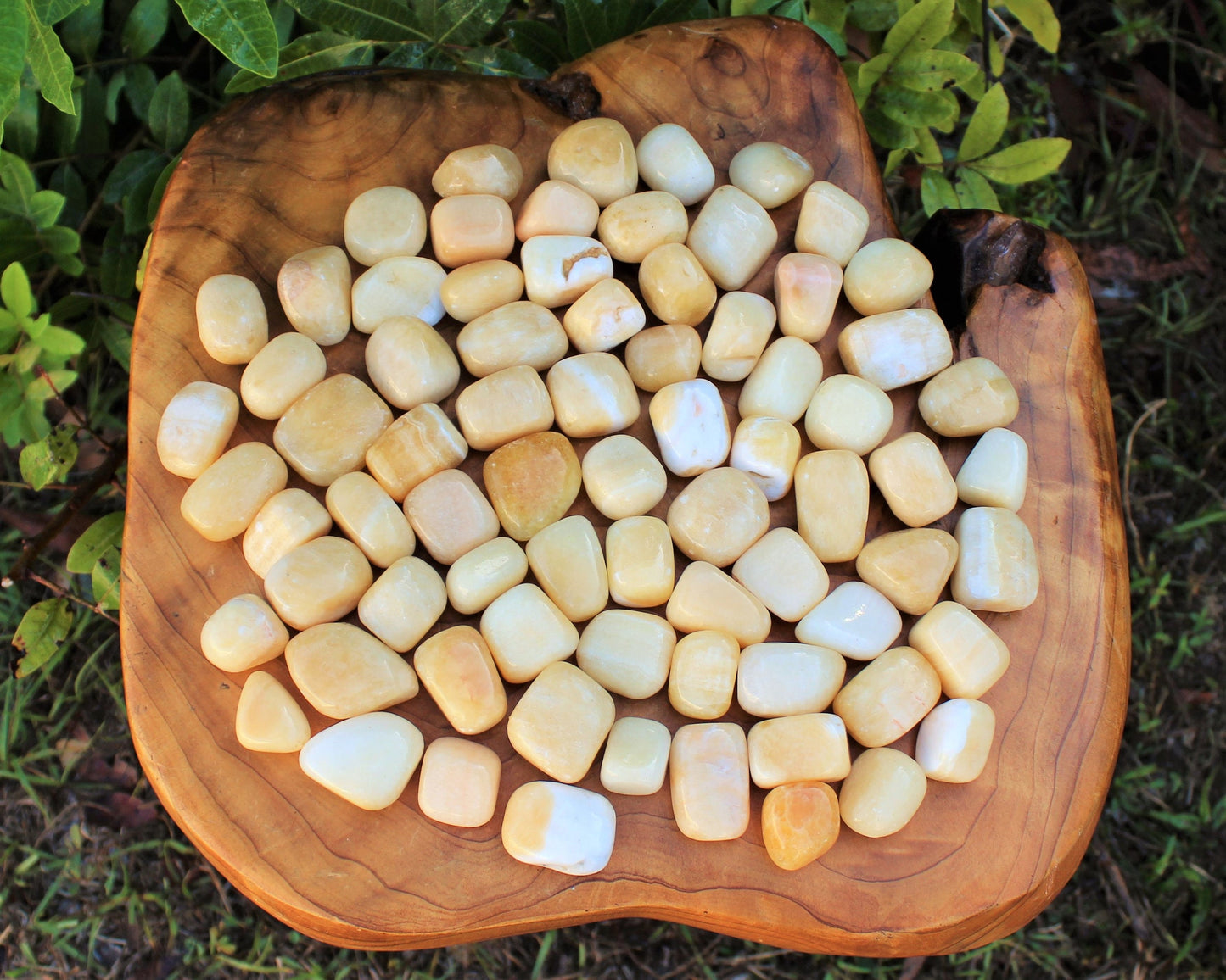 Paprika Calcite Tumbled Stone