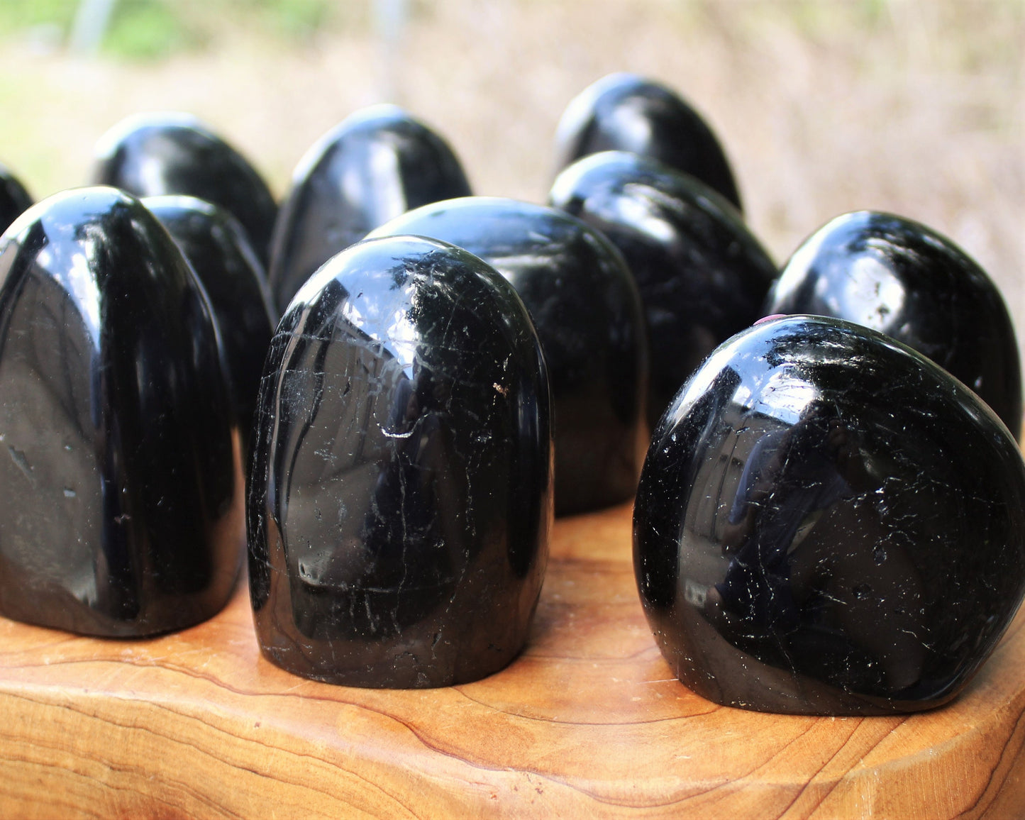 Polished Tourmaline Freeform Stones