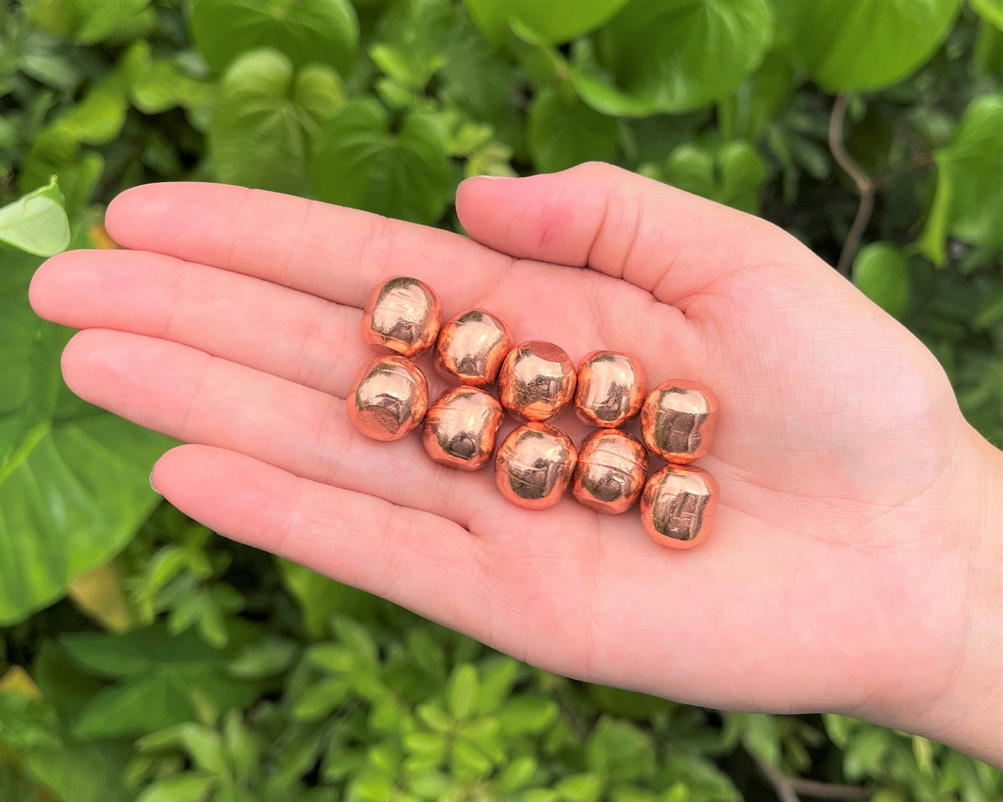 Polished Copper Stones