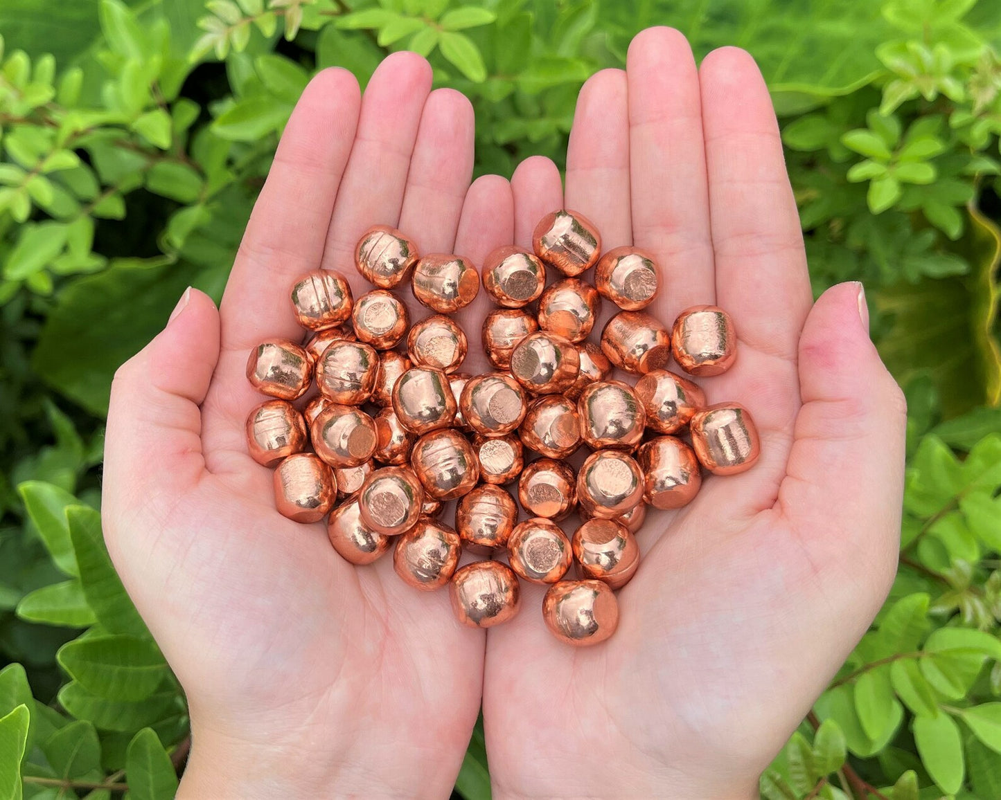 Polished Copper Stones